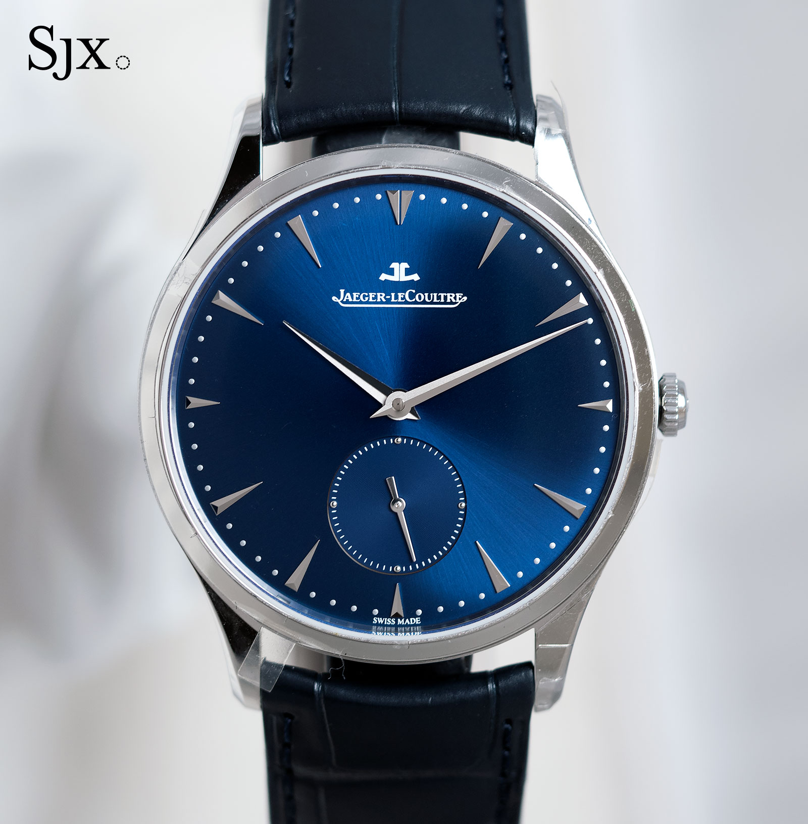 Jaeger-LeCoultre Master Ultra Thin Small second steel blue 1
