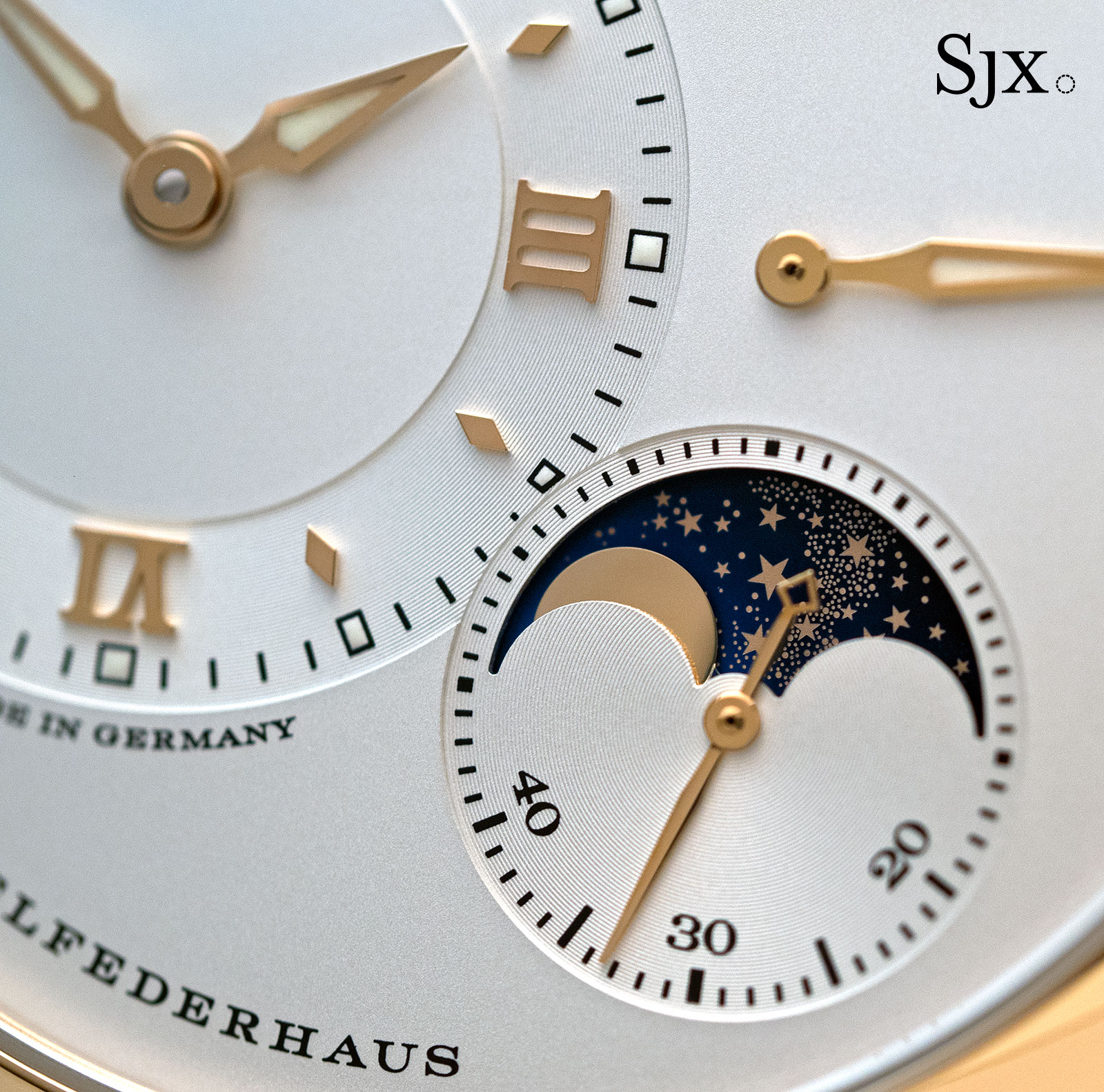 Lange 1 Moon Phase pink gold