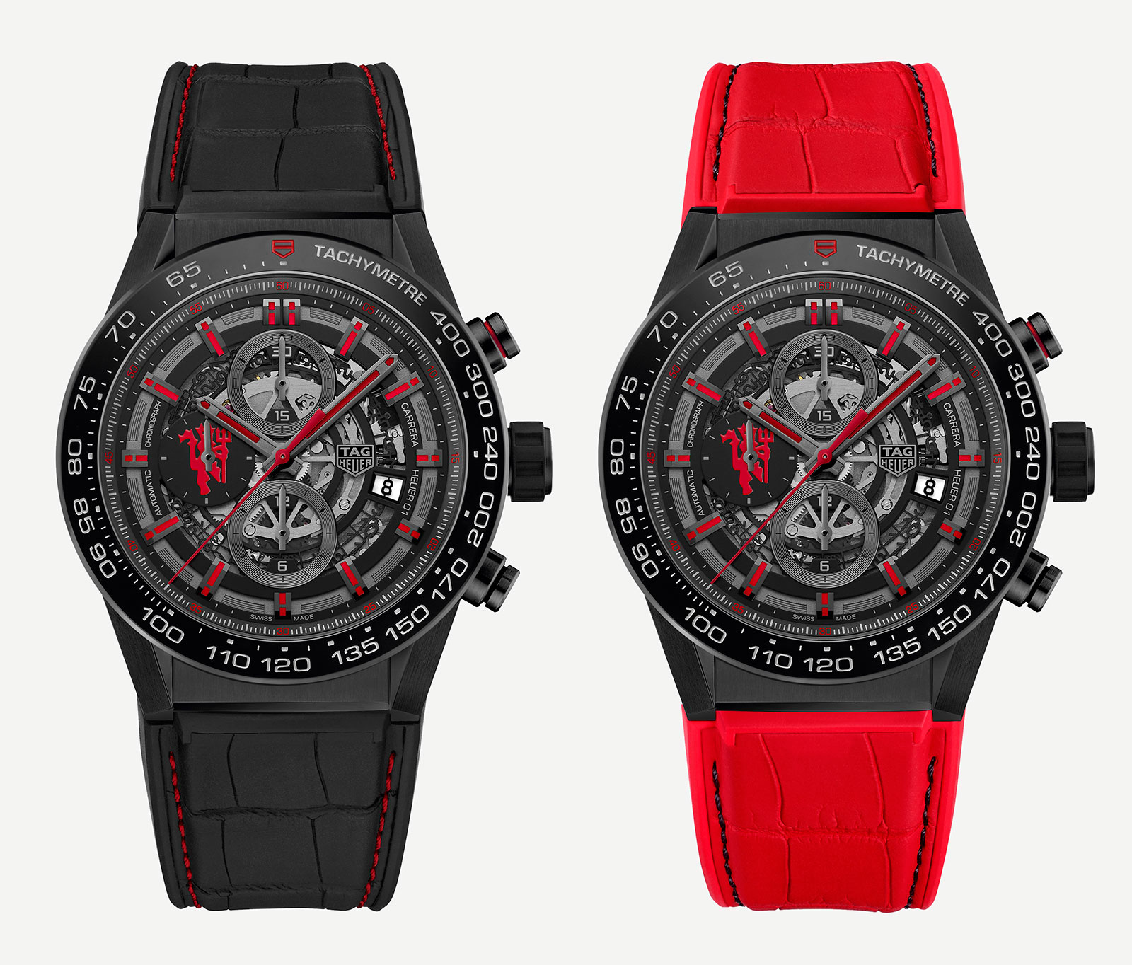 TAG Heuer Carrera Heuer-01 Chronograph Manchester United 2