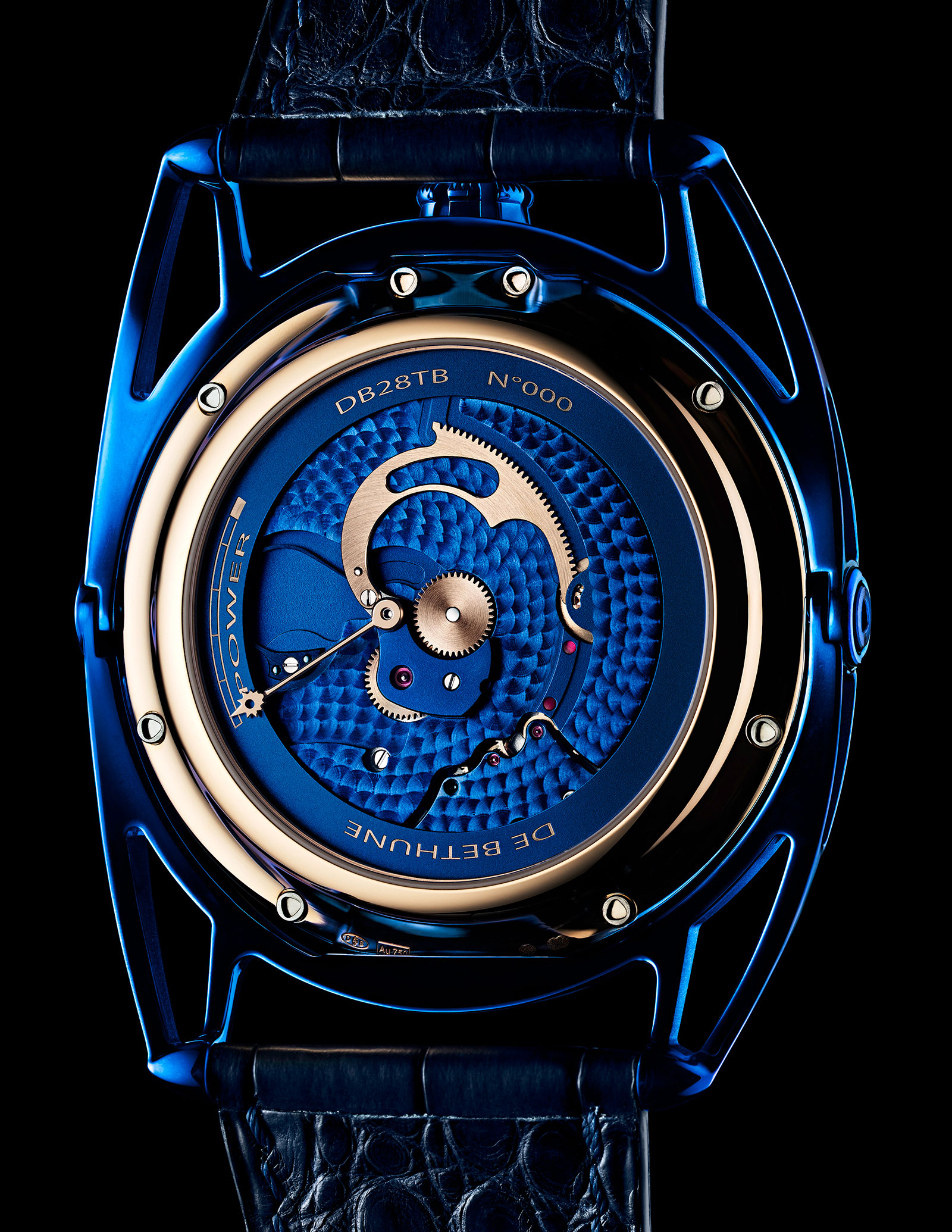 De Bethune DB28 Kind of Blue Tourbillon Meteorite 1