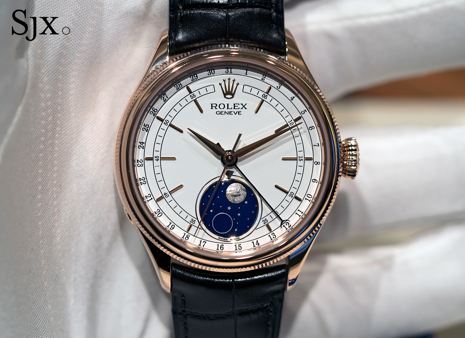 First Look Hands On with the Rolex Cellini Moonphase Ref. 50535