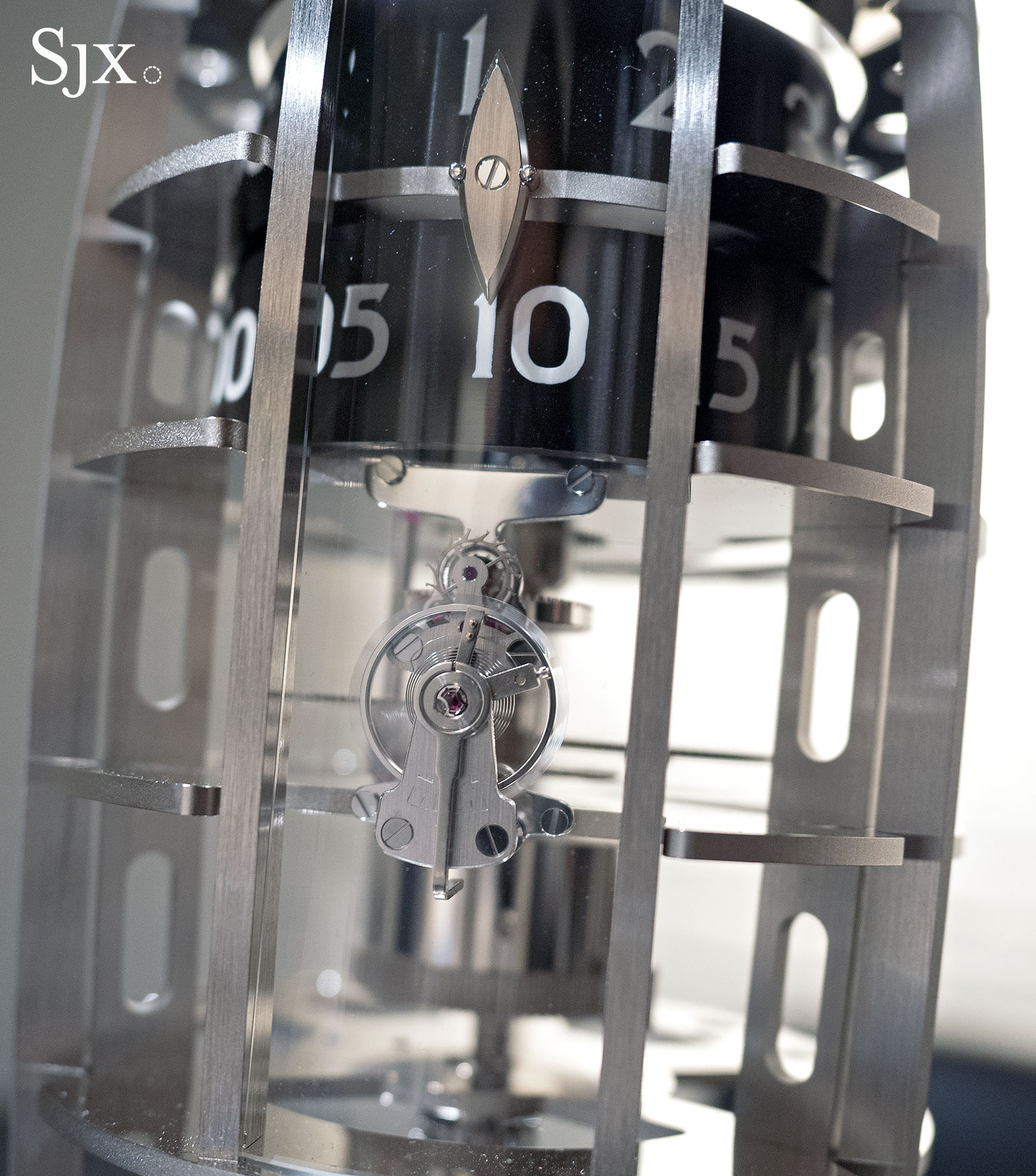 MB&F Destination Moon Rocket Clock 4