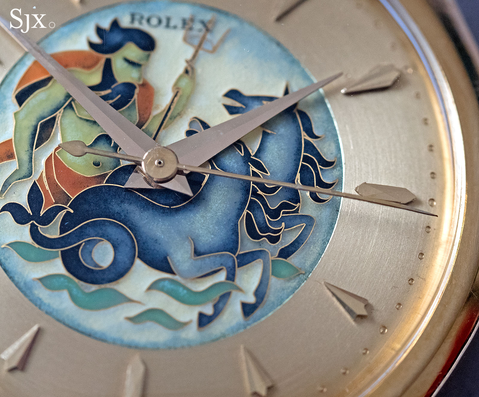 Rolex 8382 cloisonne enamel Neptune-3