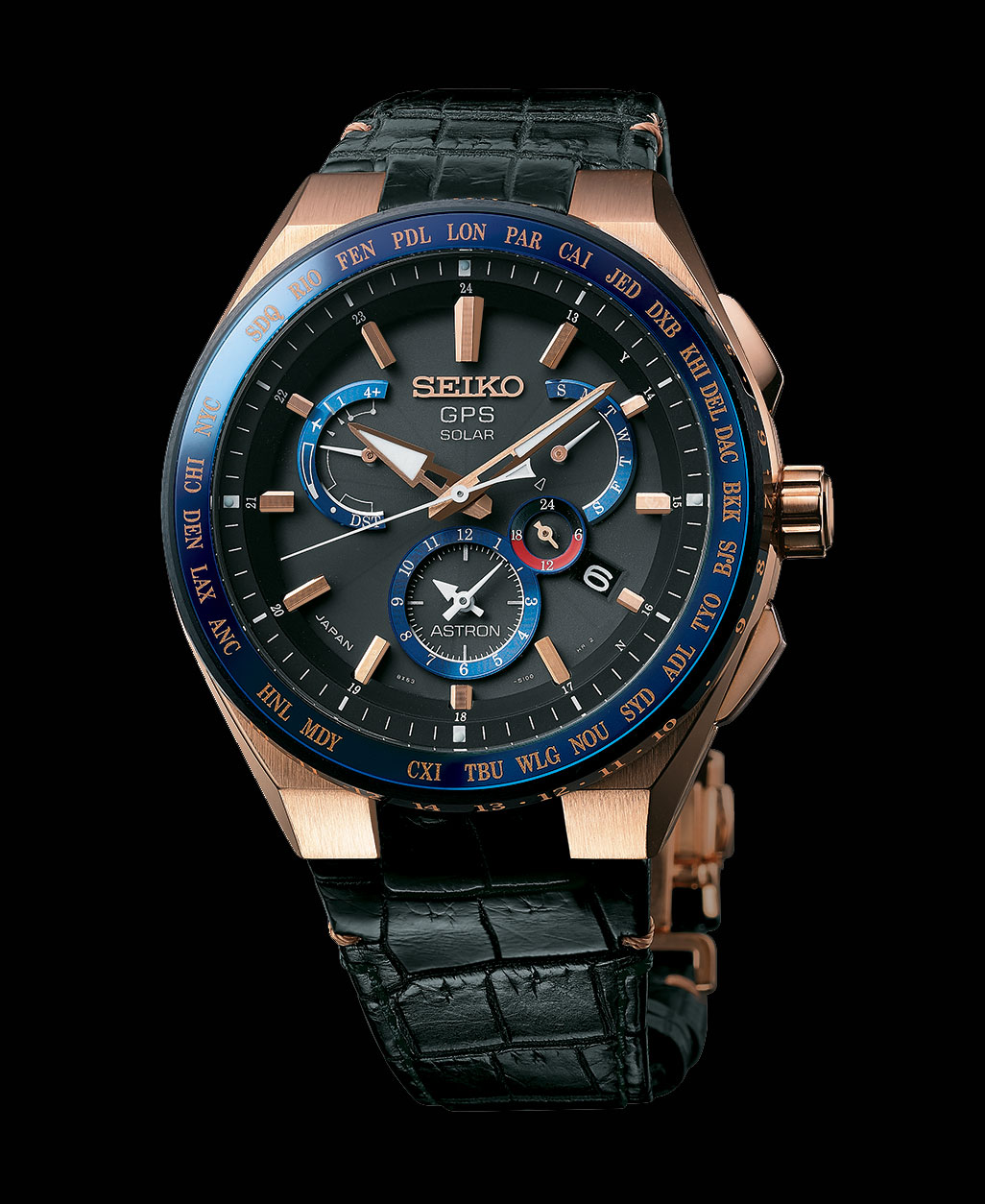 Seiko hotsell blue gold