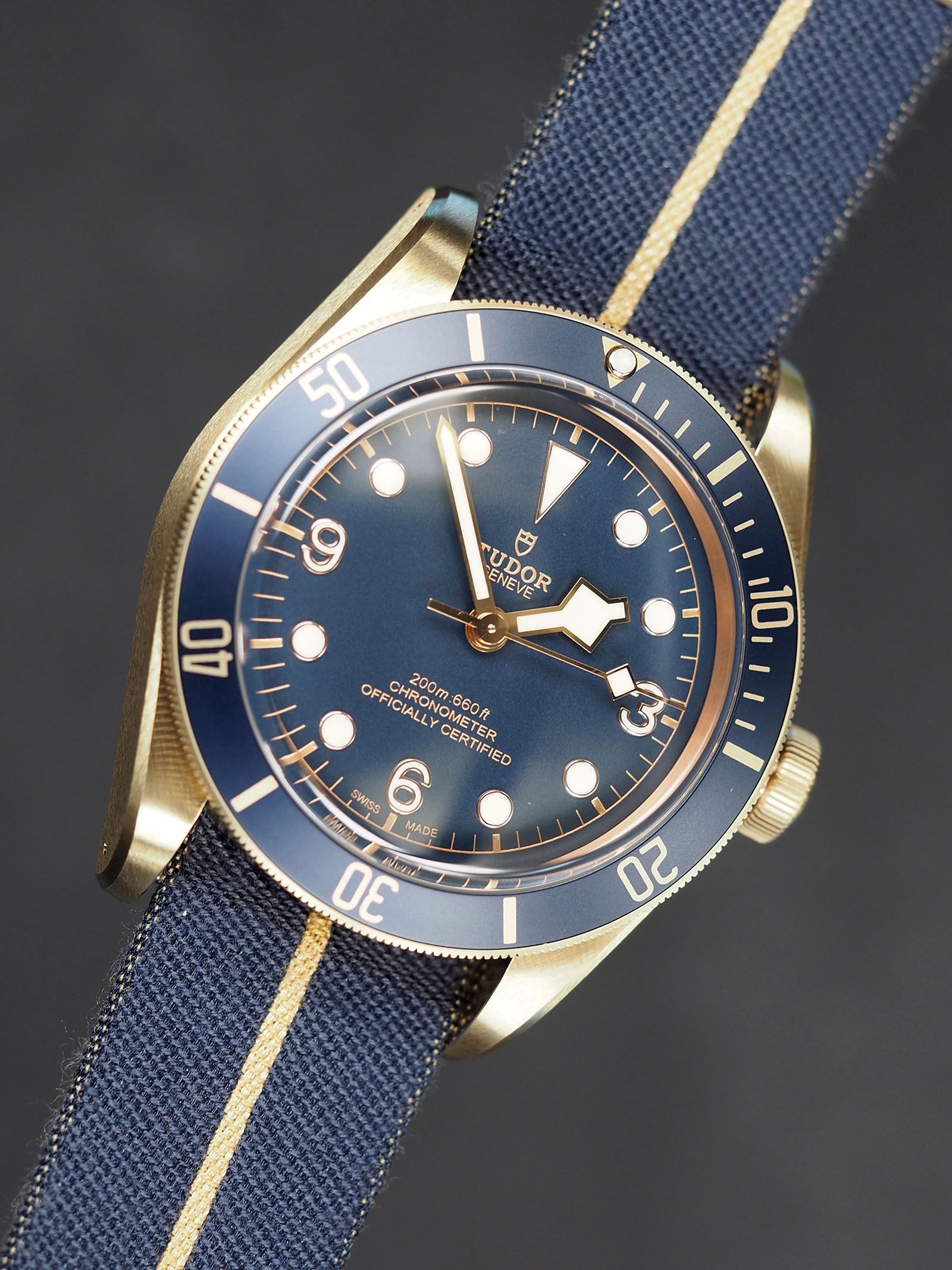 Introducing Tudor Black Bronze Blue Special Edition for Bucherer SJX Watches
