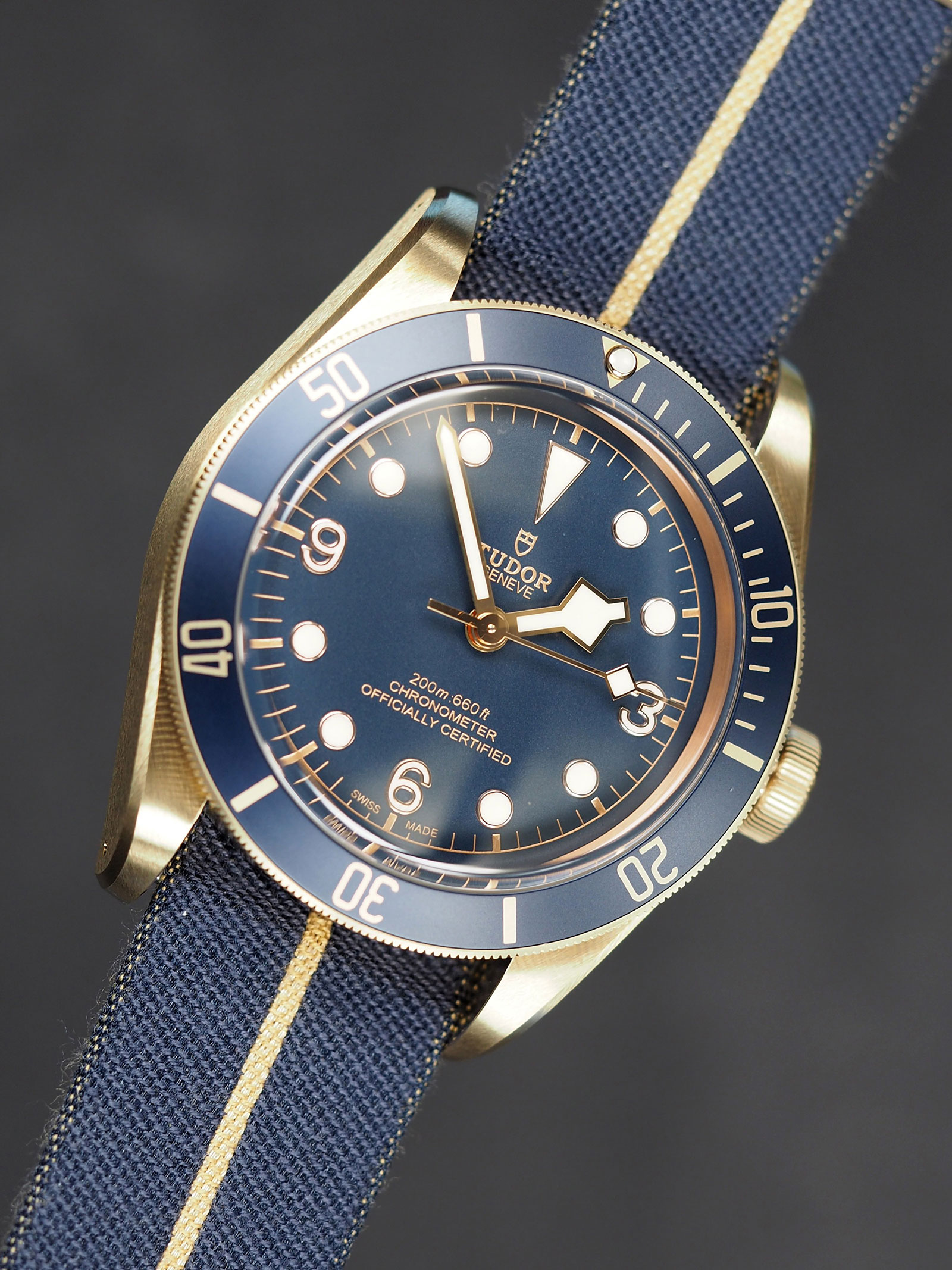 Tudor black bay bronze blue outlet price