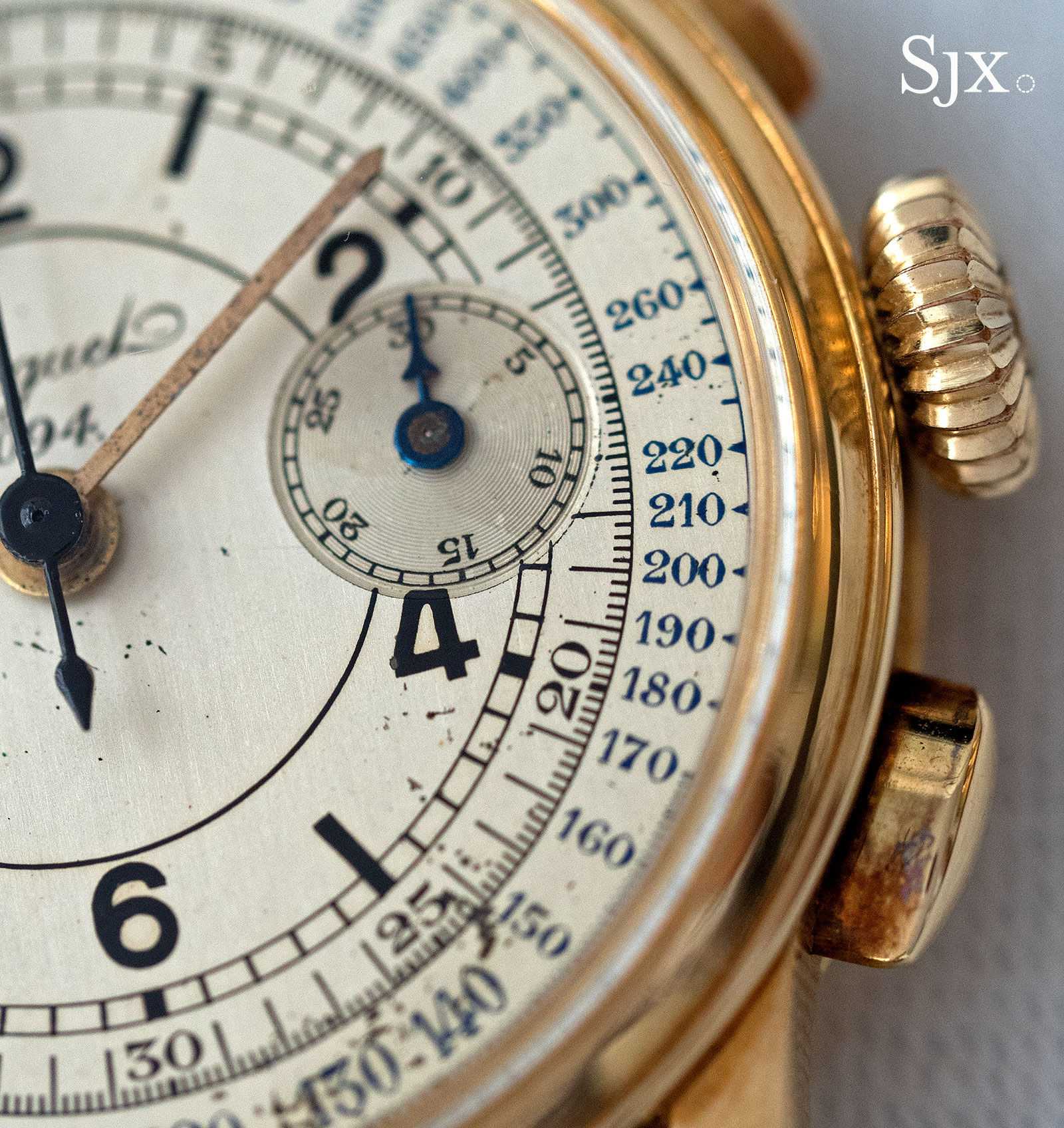 Breguet chronograph sector dial 4