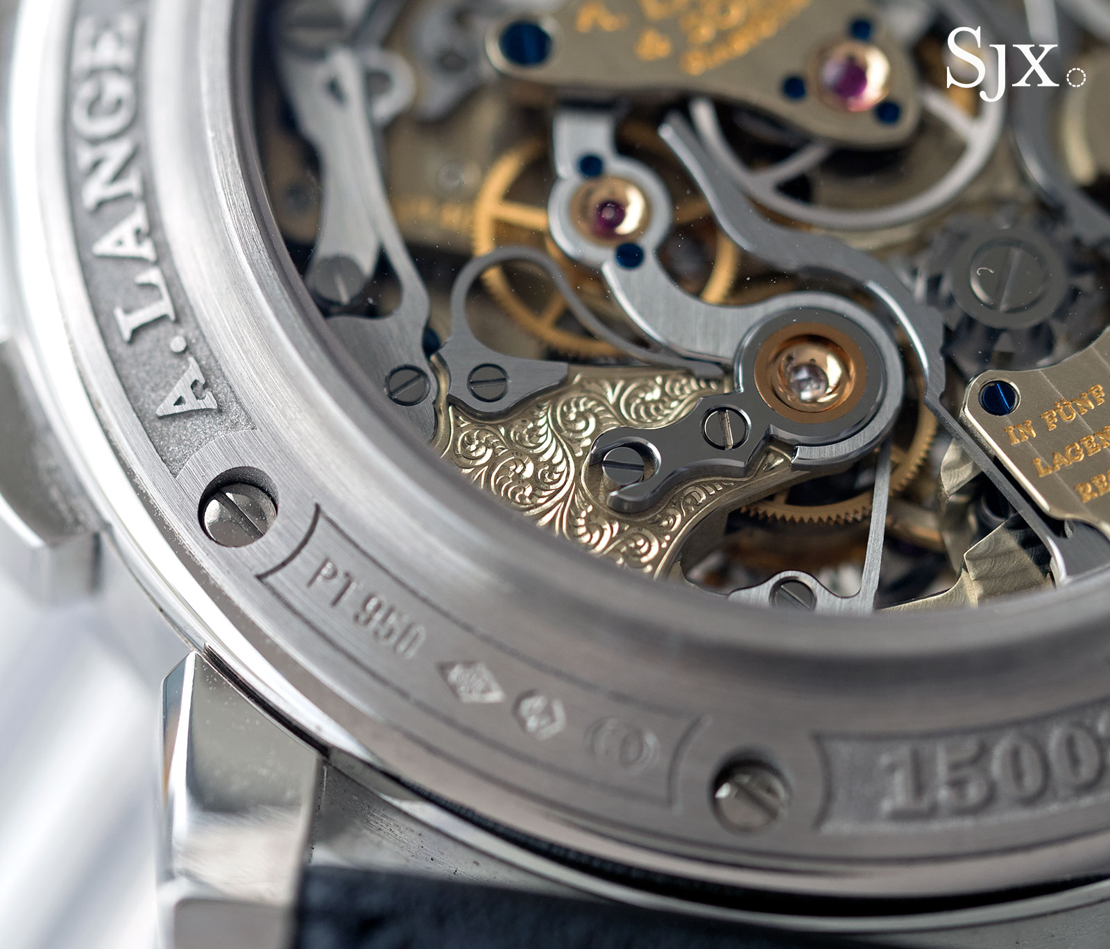 Lange Tourbograph platinum 8