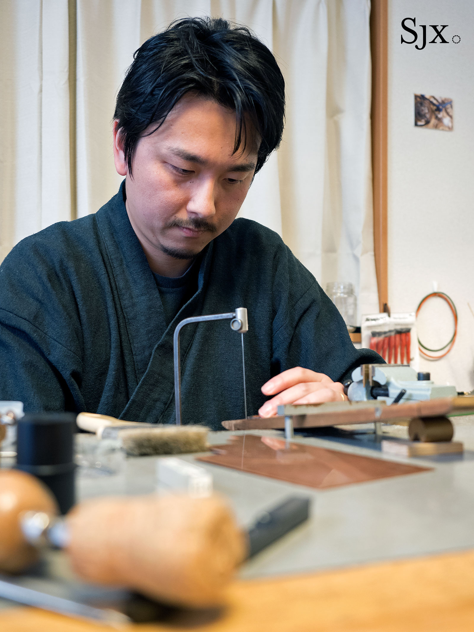 Portrait Masahiro Kikuno Japanese Independent Watchmaker SJX