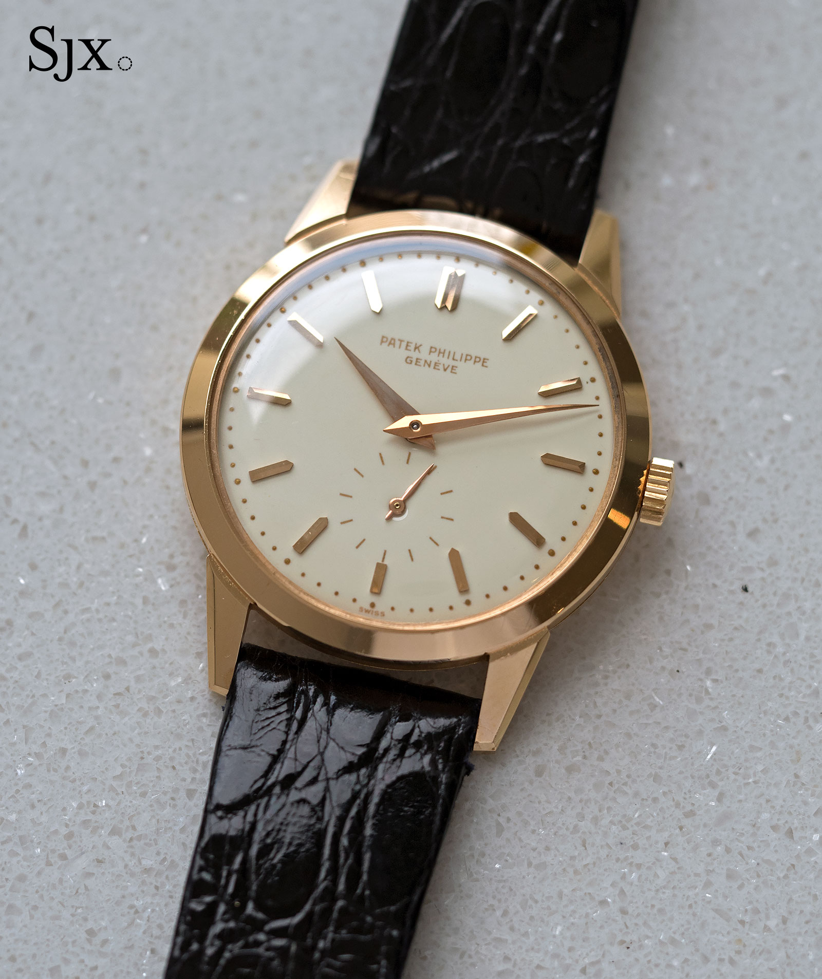 Patek Philippe 2577 pink gold enamel 1