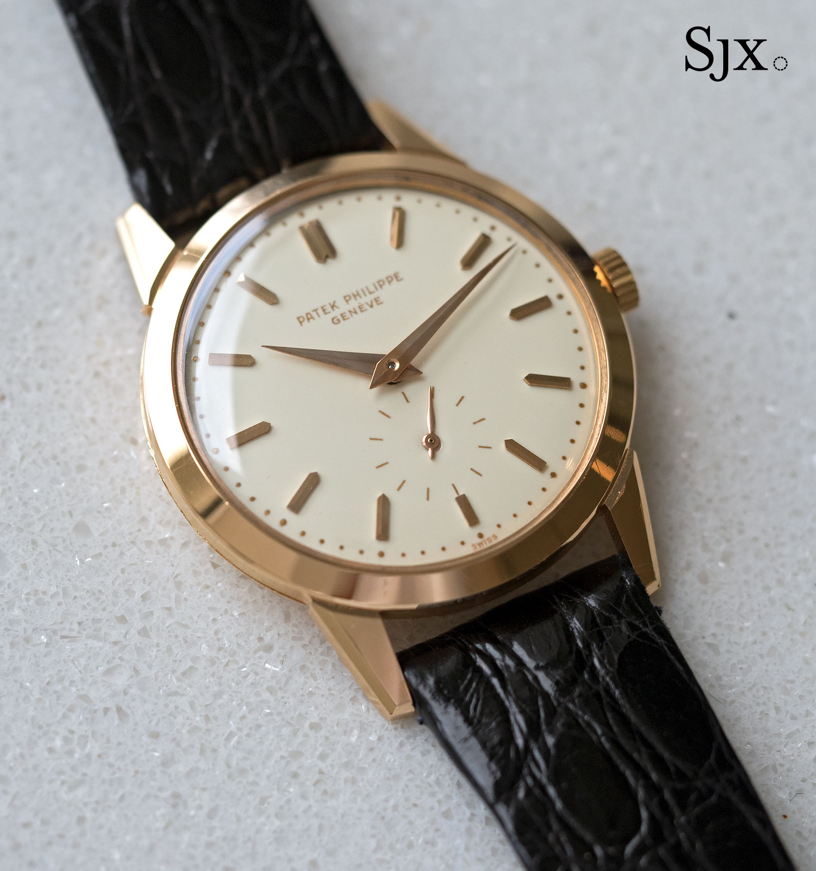 Patek Philippe 2577 pink gold enamel 2