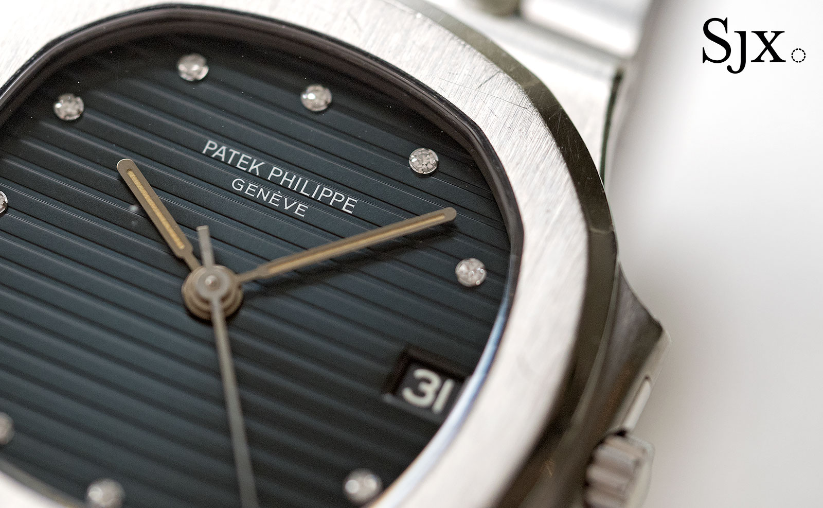 Patek Philippe Nautilus 3800 diamond index 3