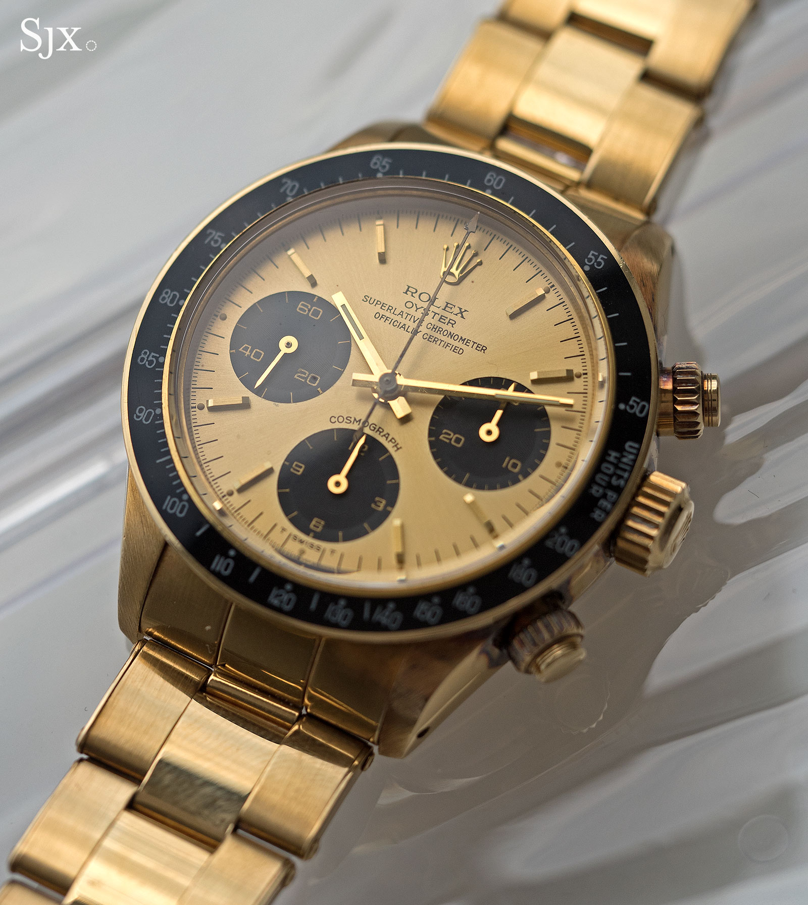 Rolex Daytona 6265 yellow gold 1