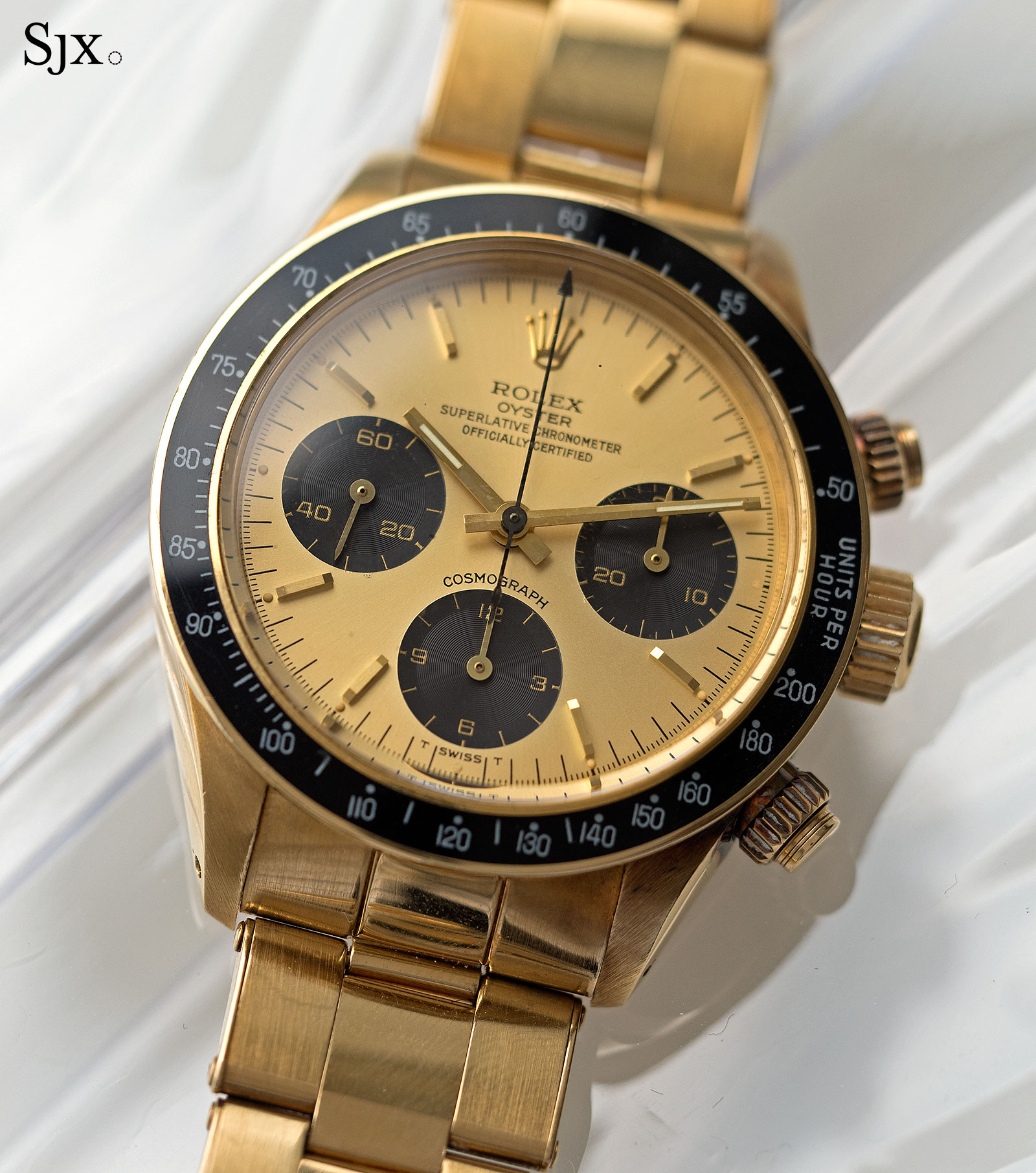 rolex daytona 6265 gold price