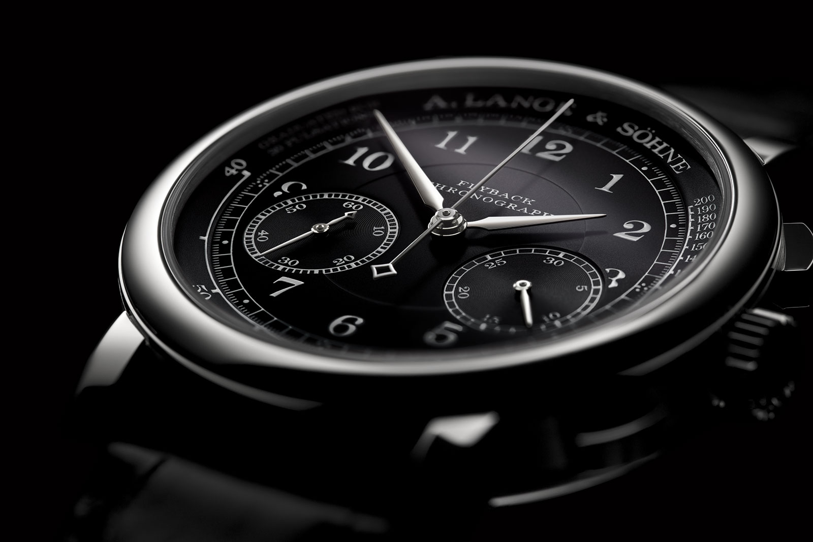 A. Lange S hne Unveils the Lange 1815 Chronograph in Black SJX