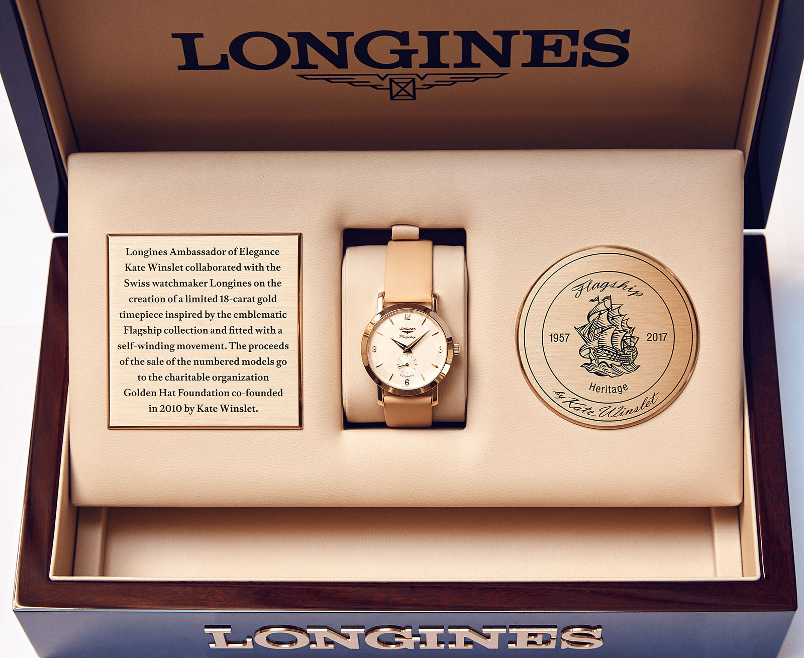 Longines Kate Winslet Flagship Heritage auction 3