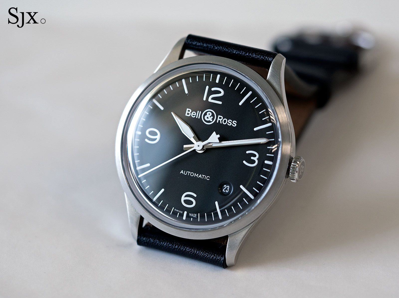 Bell and ross outlet black steel