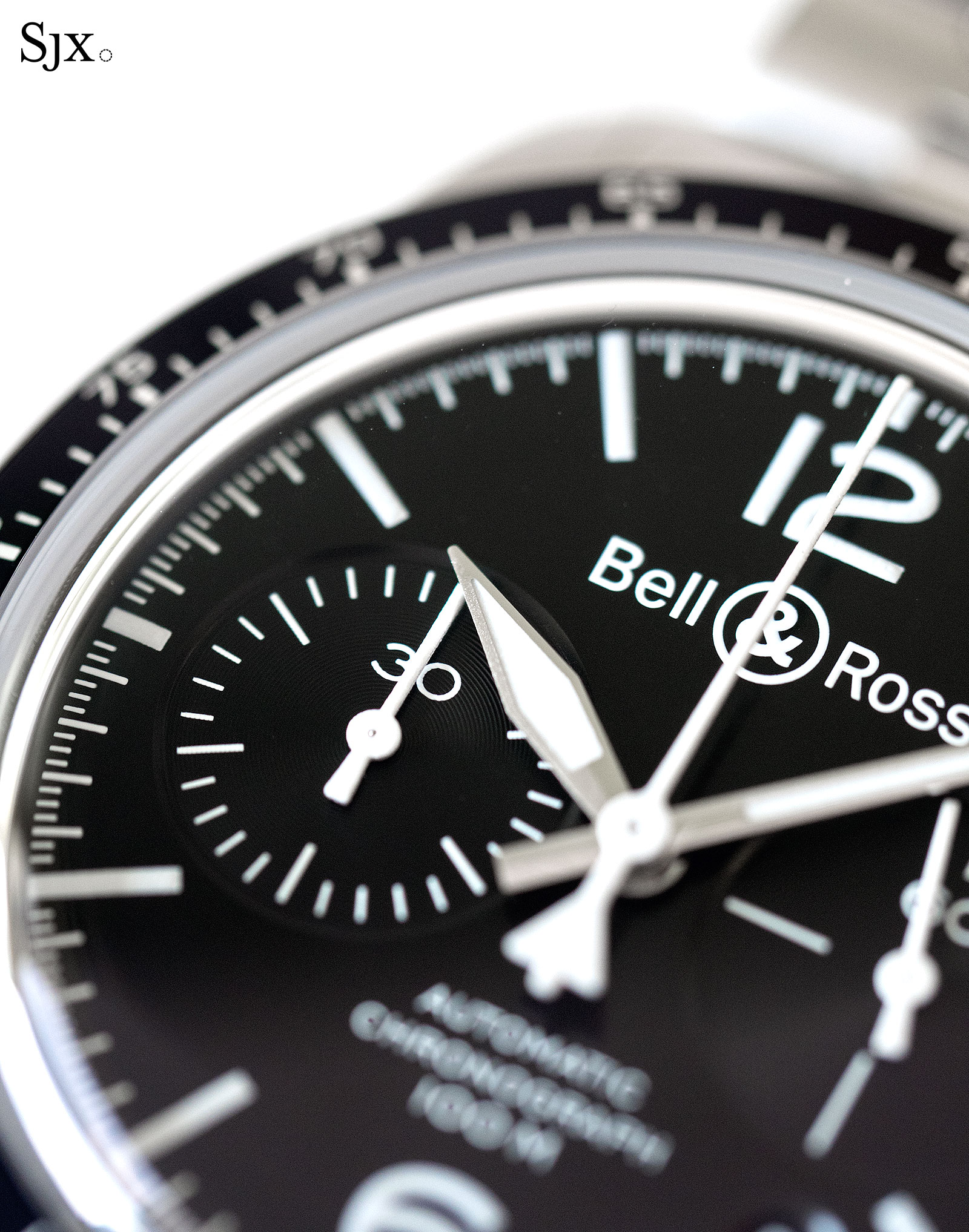 Bell Ross BR V2-94 Black Steel chronograph 5