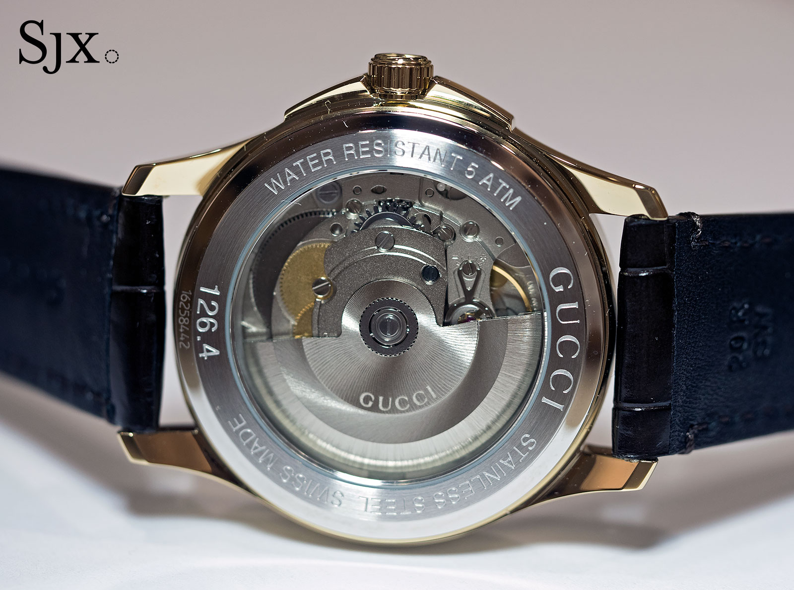 Gucci g discount timeless automatic watch