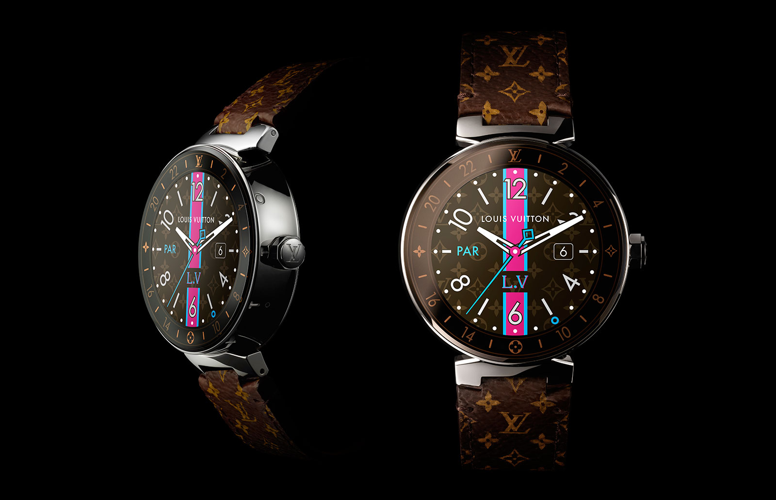 Louis Vuitton Introduces the Tambour Horizon Smartwatch A premium priced smartwatch running ...
