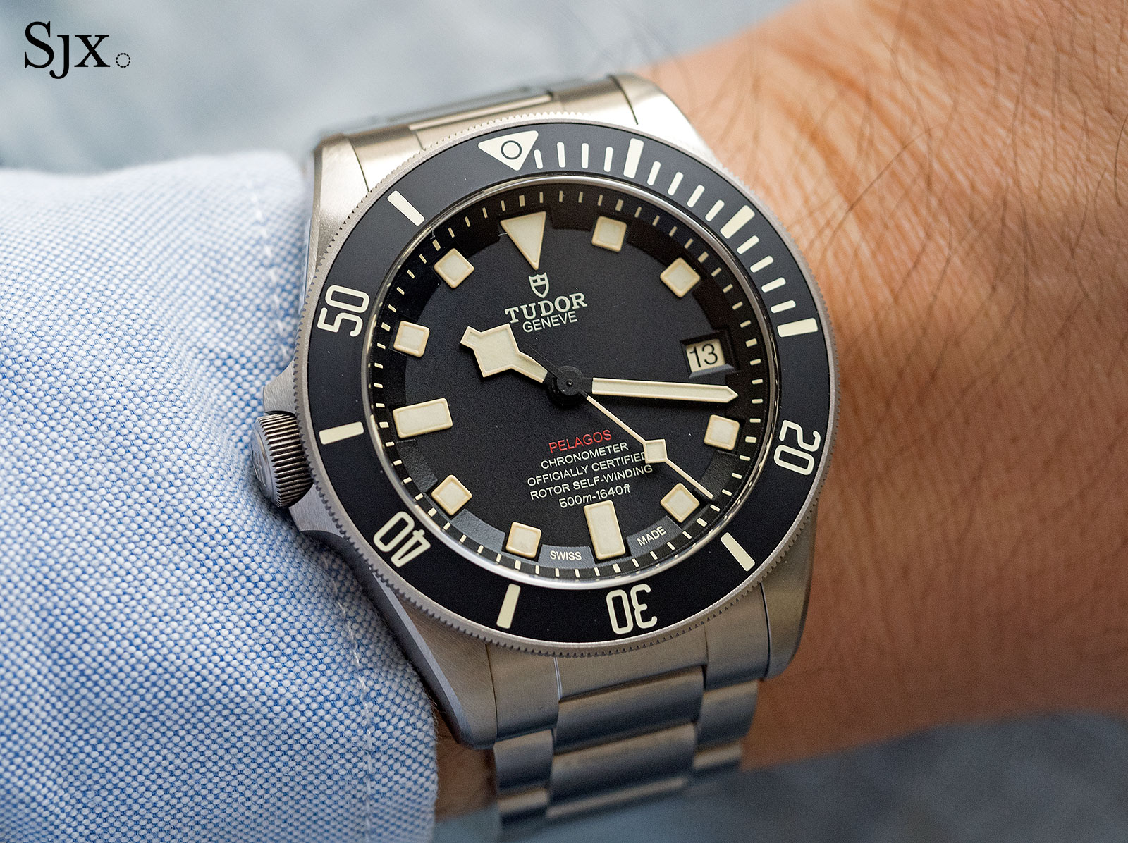 Getting on the Right Side of the Left Handed Tudor Pelagos SJX