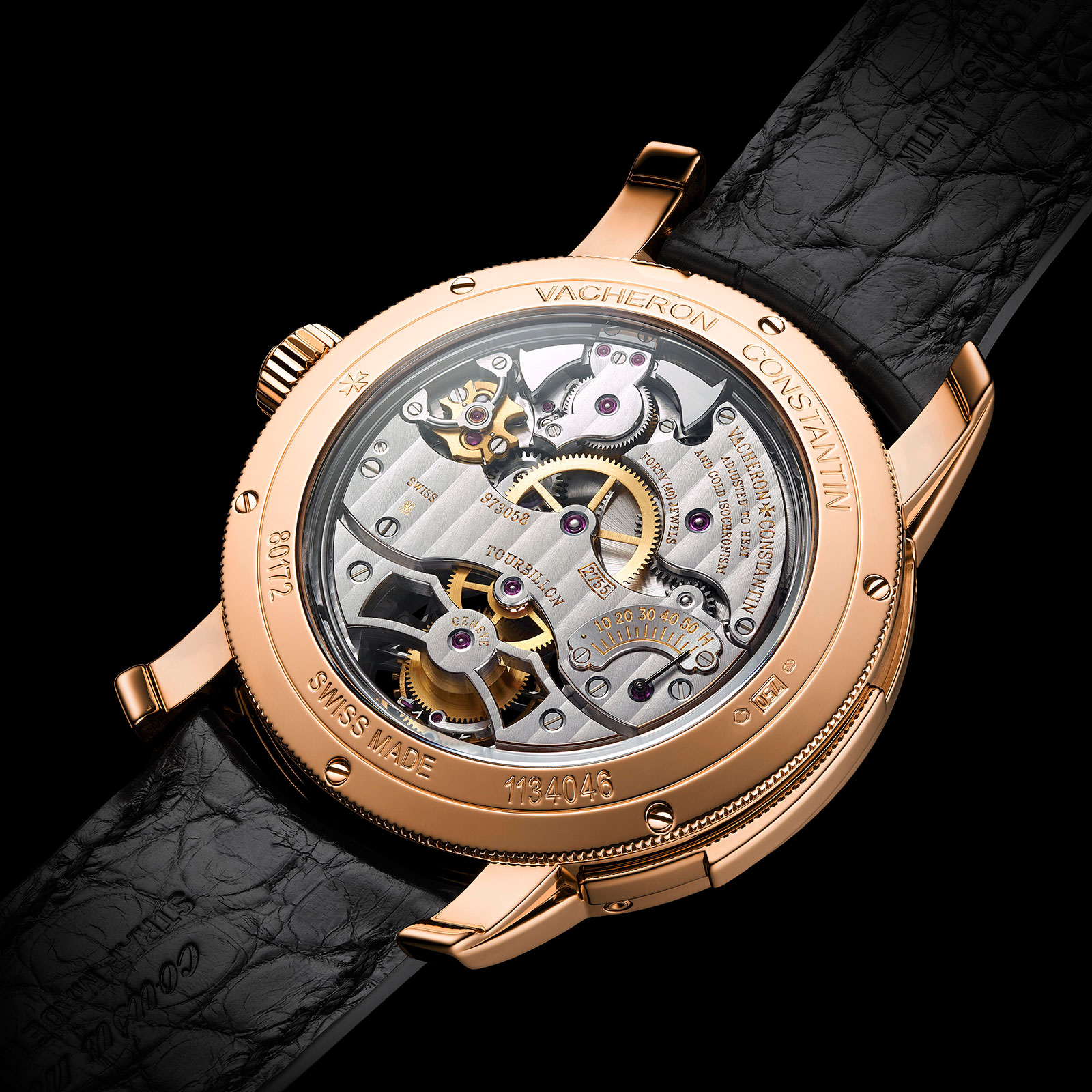 Vacheron Constantin Traditionnelle collection pink gold slate grey dial 4