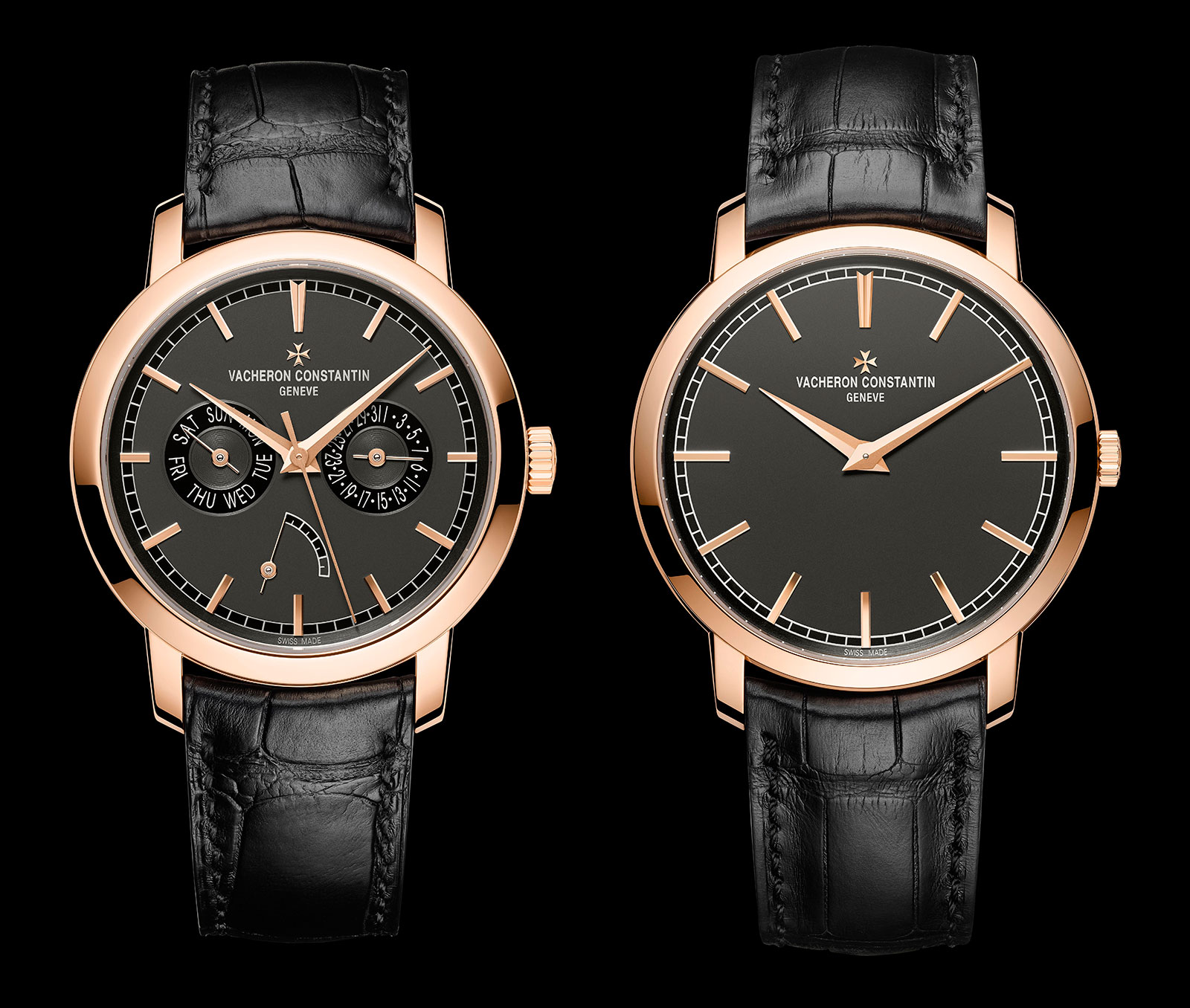 Vacheron Constantin Traditionnelle collection pink gold slate grey dial 5
