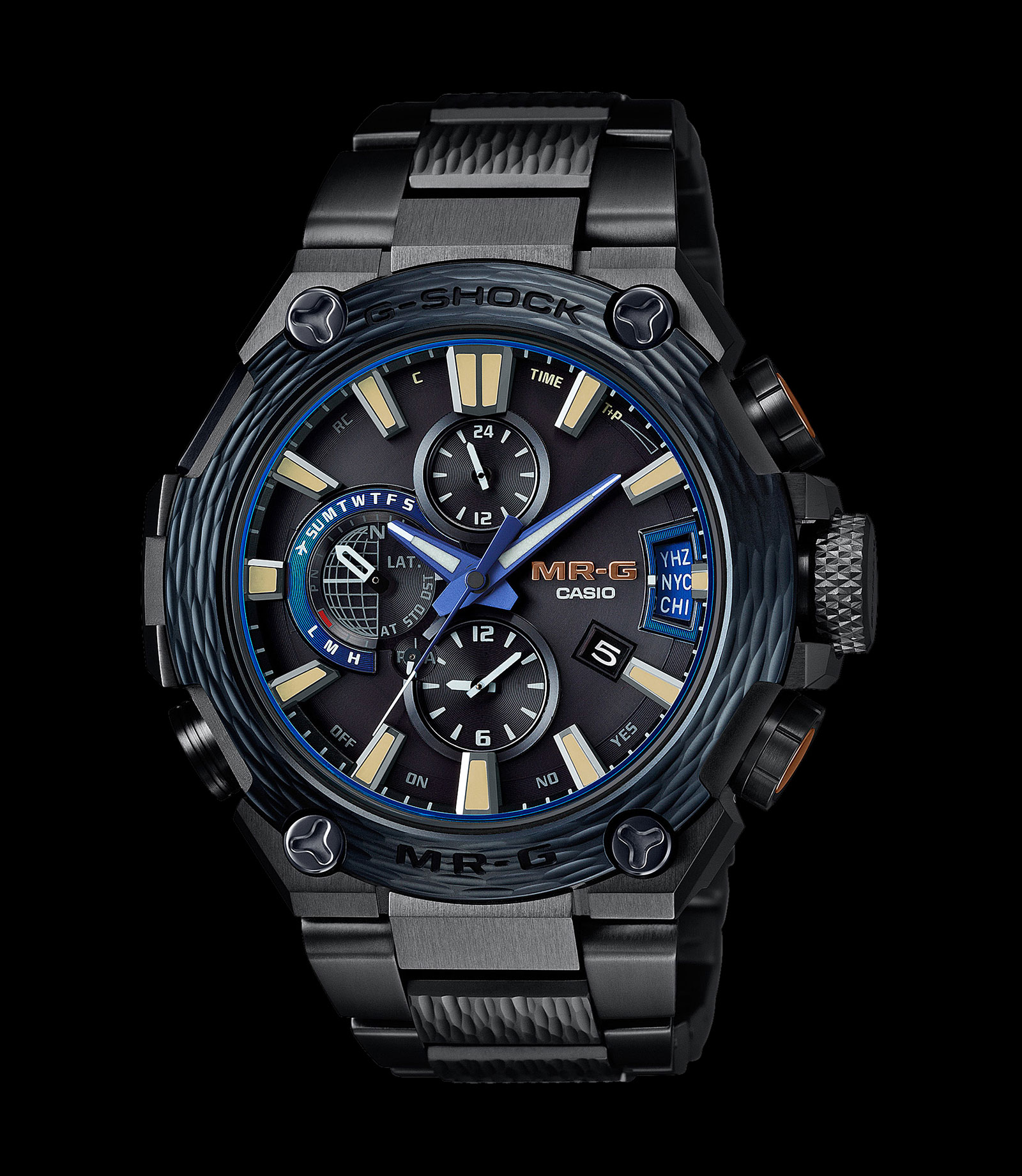 Introducing the Casio G-Shock MR-G Indigo Hammer Tone Kasumi