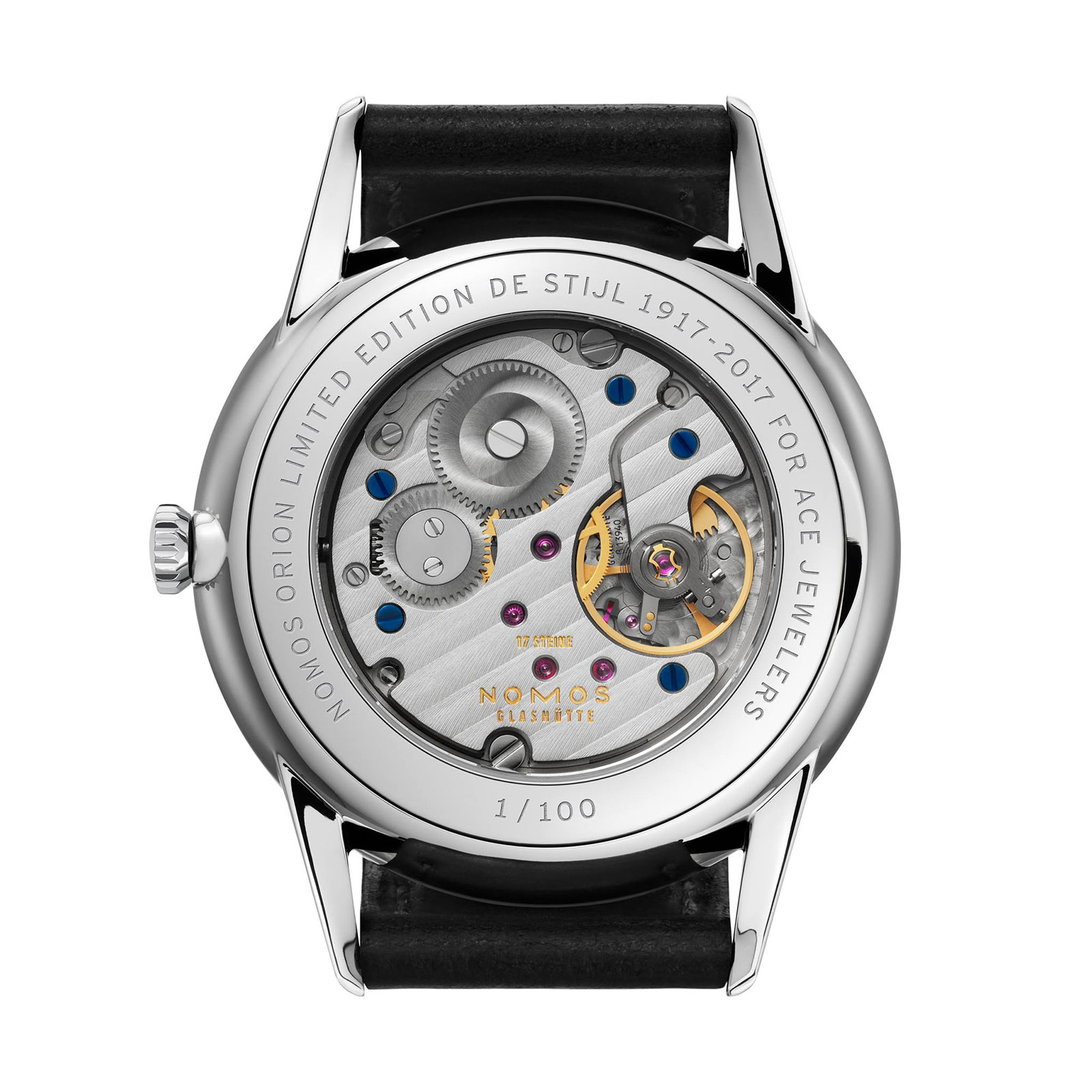 Nomos Orion 38 De Stijl Ace Jewelers back