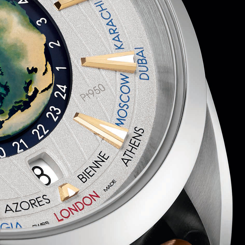 Omega Seamaster Aqua Terra Worldtimer platinum 3