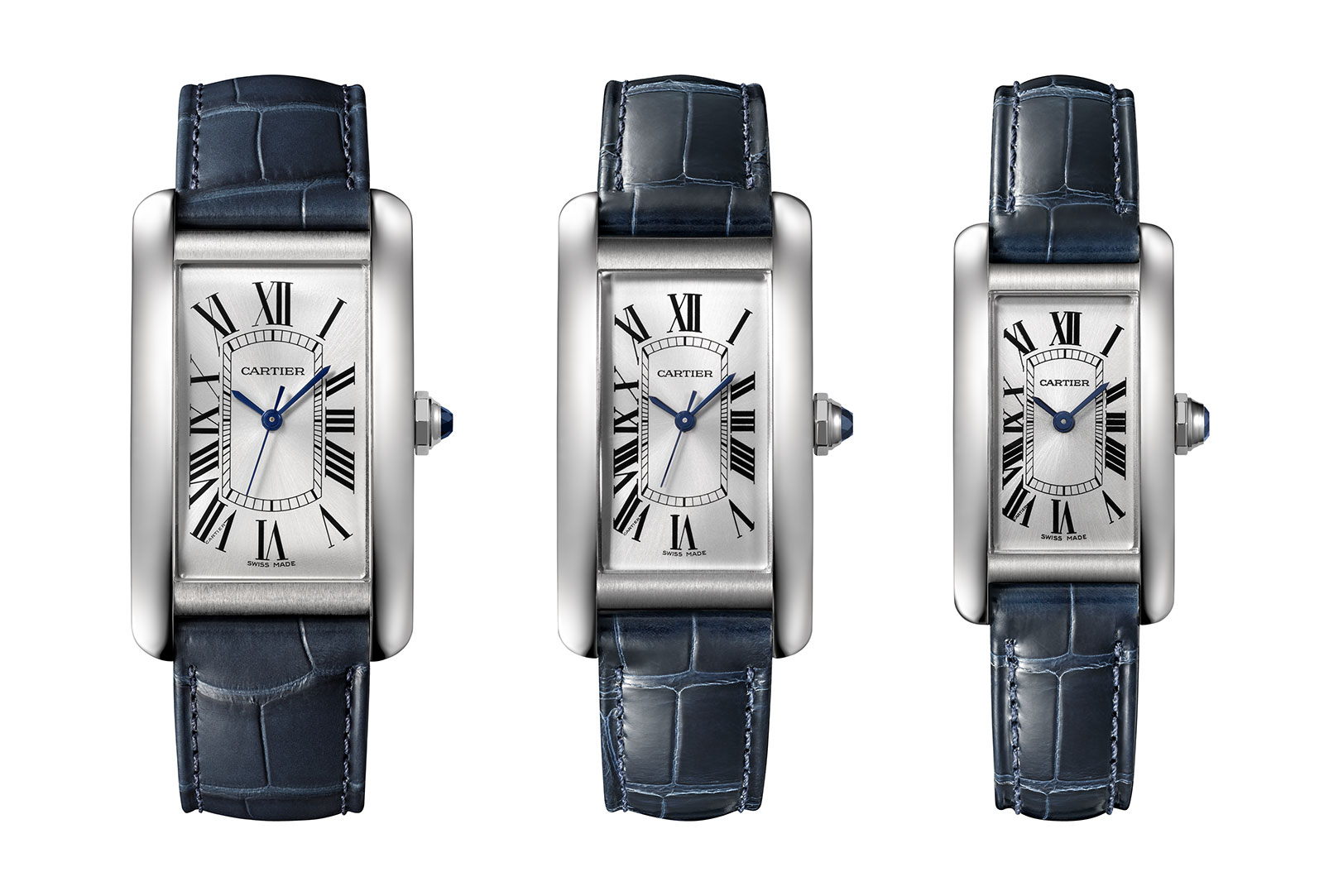 cartier tank americaine stainless steel