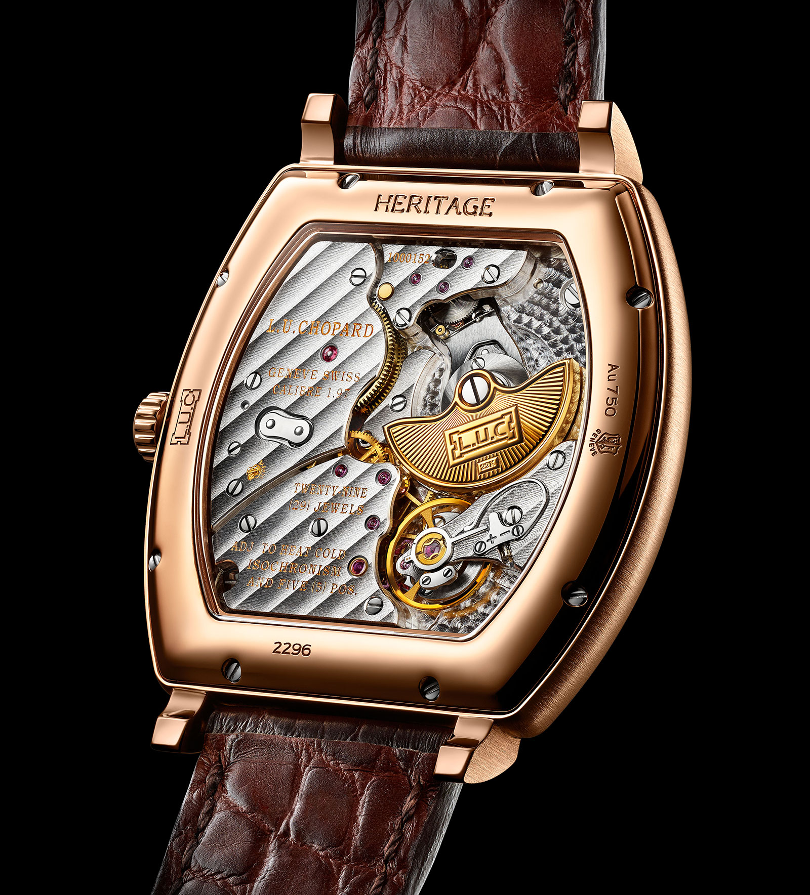 Insider: Chopard L.U.C Heritage Grand Cru. When the Shape of the Watch  Follows the Shape of its Mechanical Movement. — WATCH COLLECTING LIFESTYLE