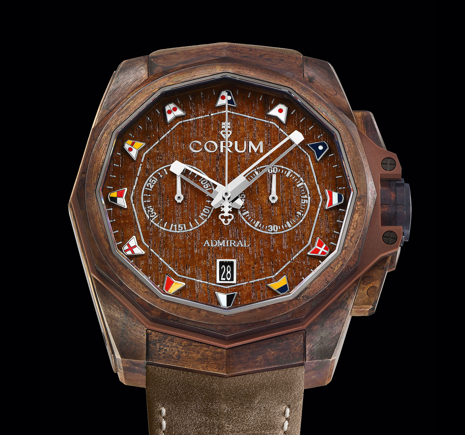 Introducing the Corum Admiral AC One 45 Chronograph Bronze SJX