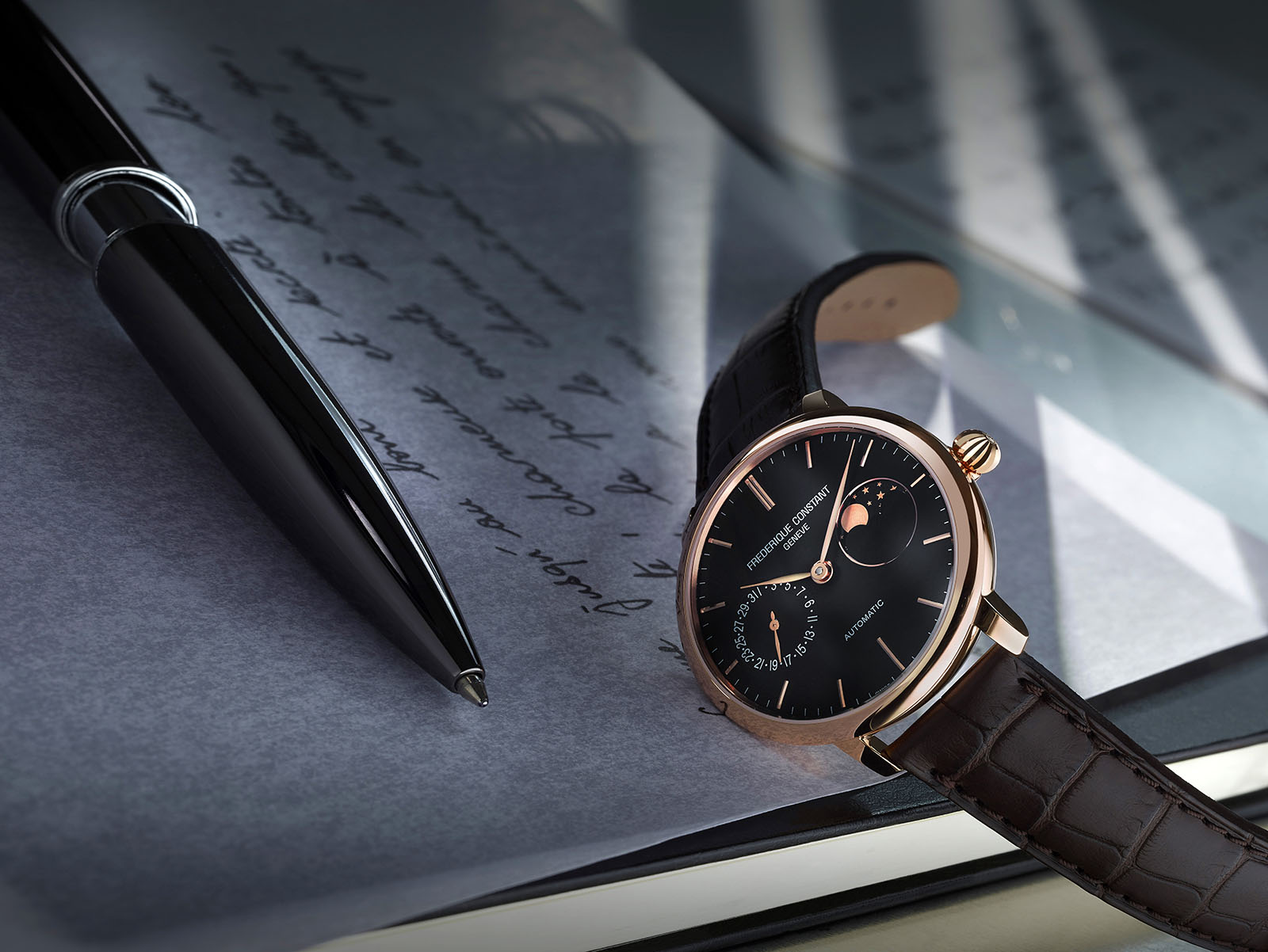 Frederique constant outlet slimline moonphase price