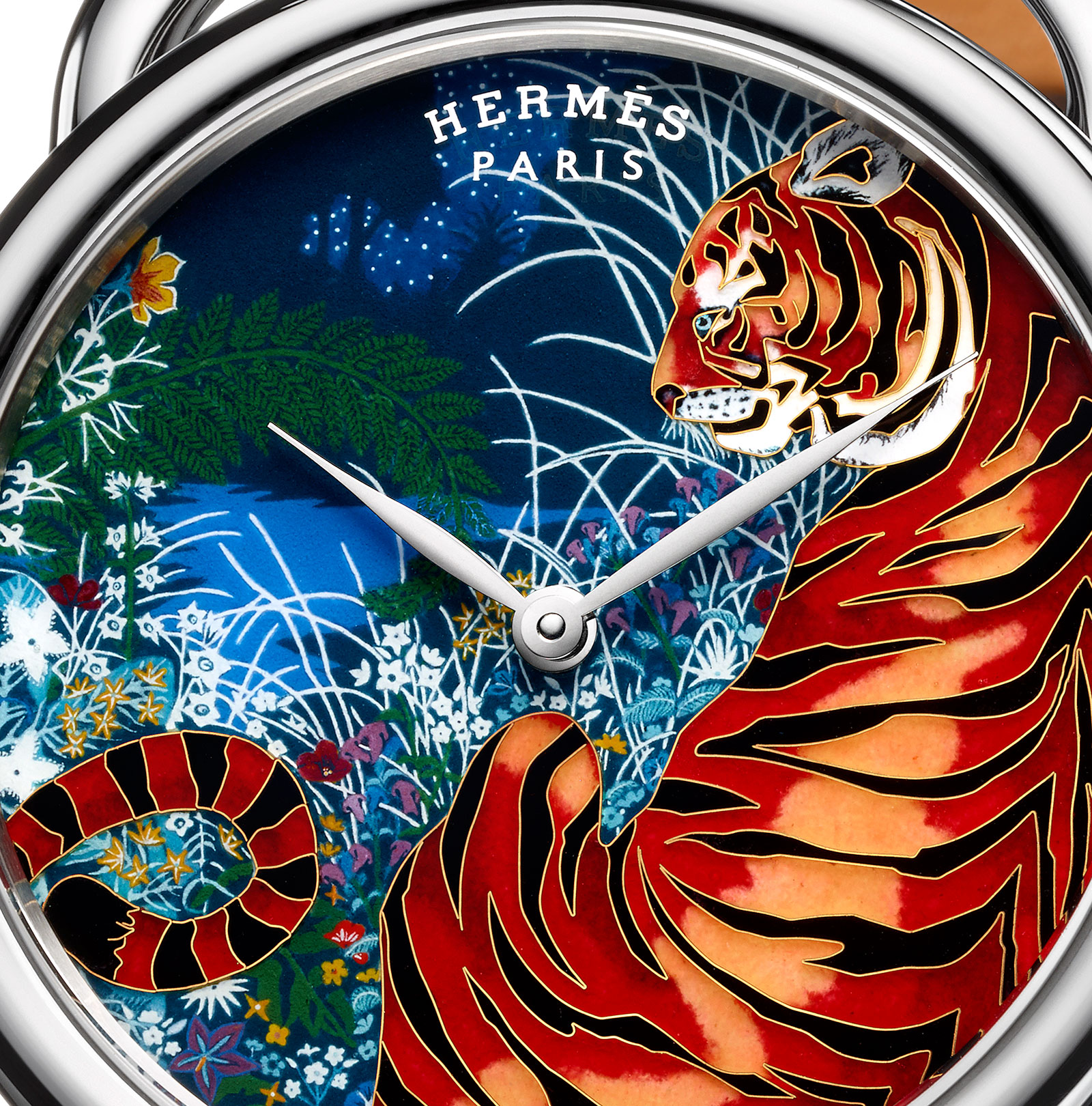 Hermes Arceau-Tyger-Tyger enamel