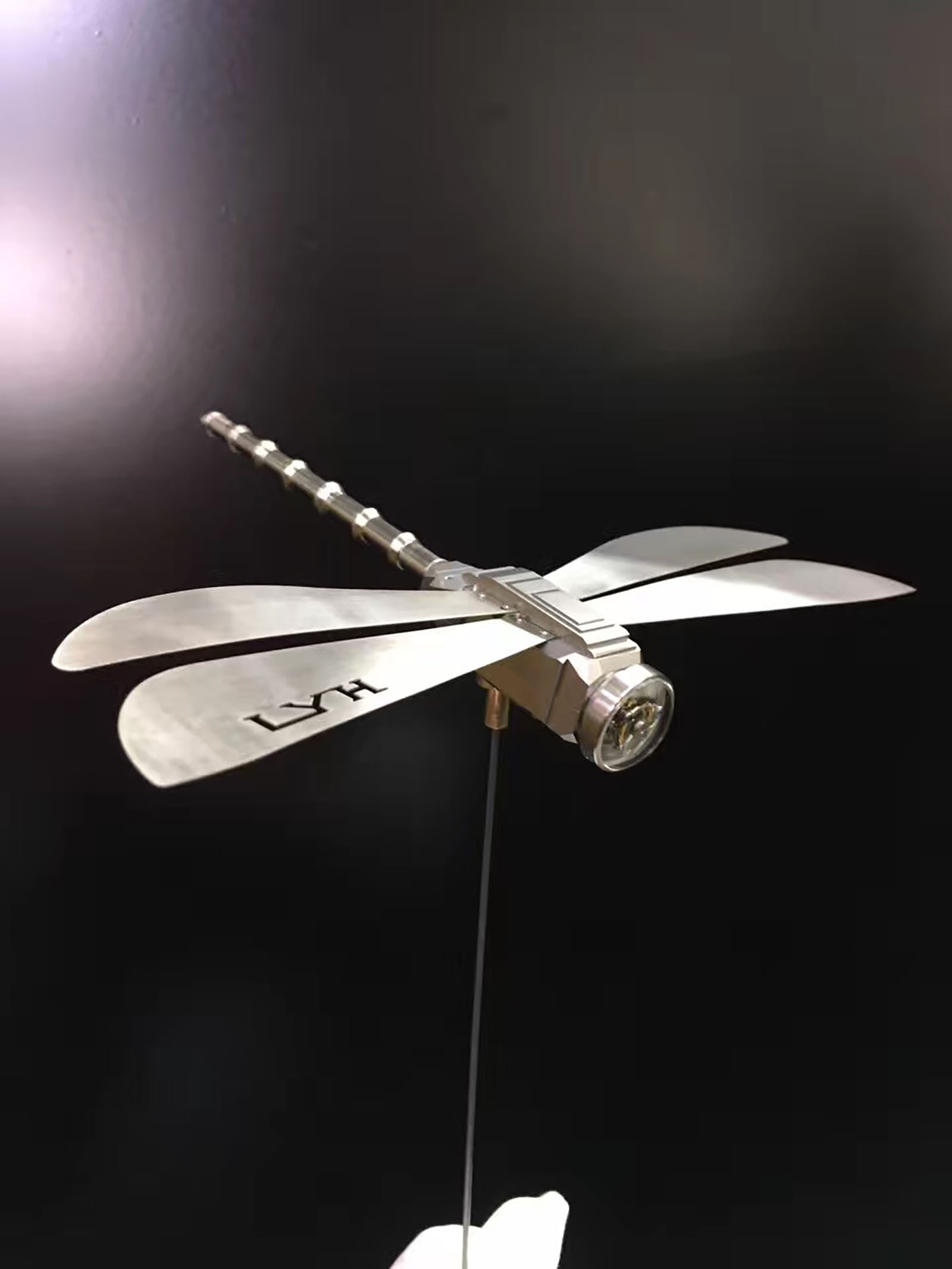 Lin Yong Hua- Dragonfly Tourbillon Installation