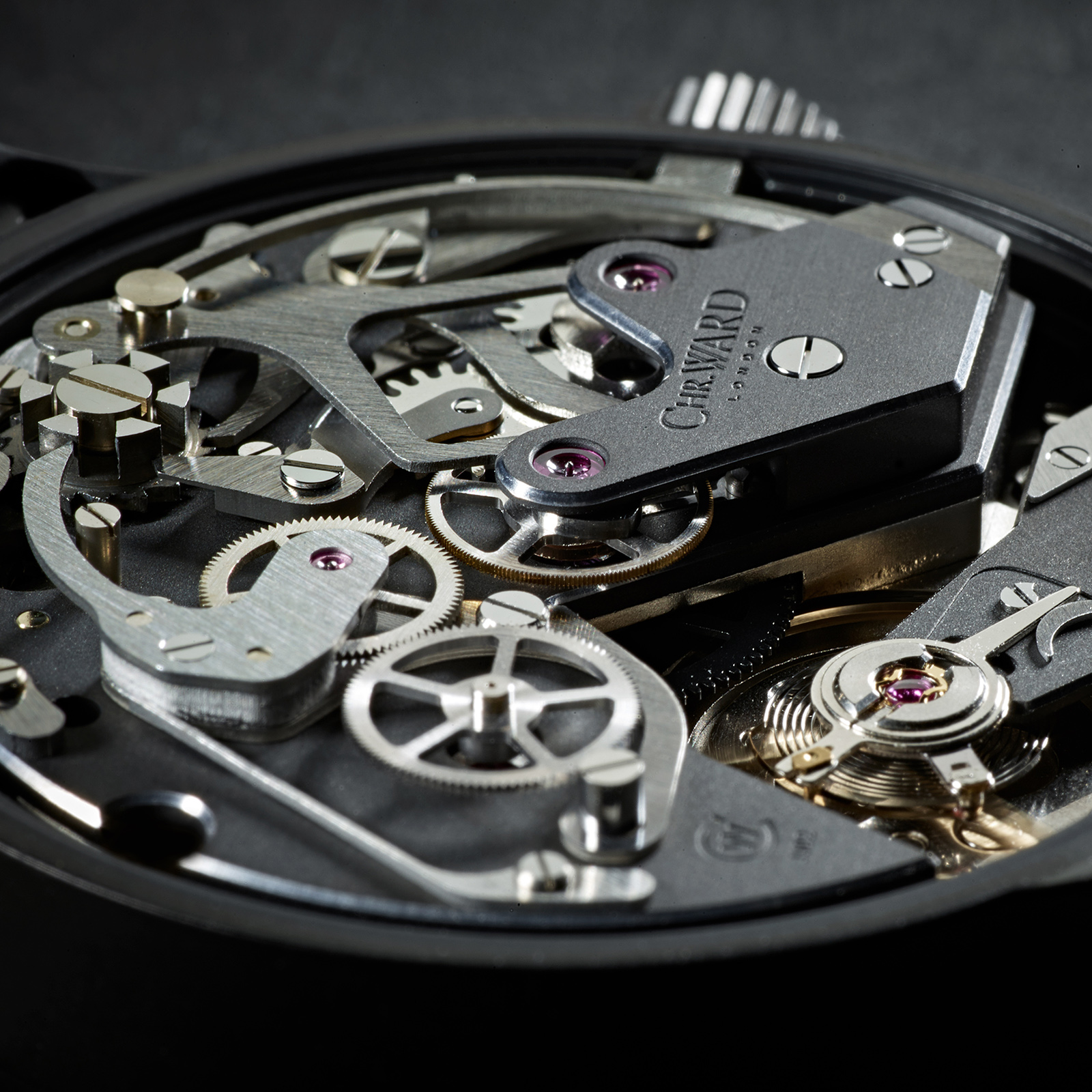 Christopher Ward C9 Me 109 Single Pusher Chronograph movement 2