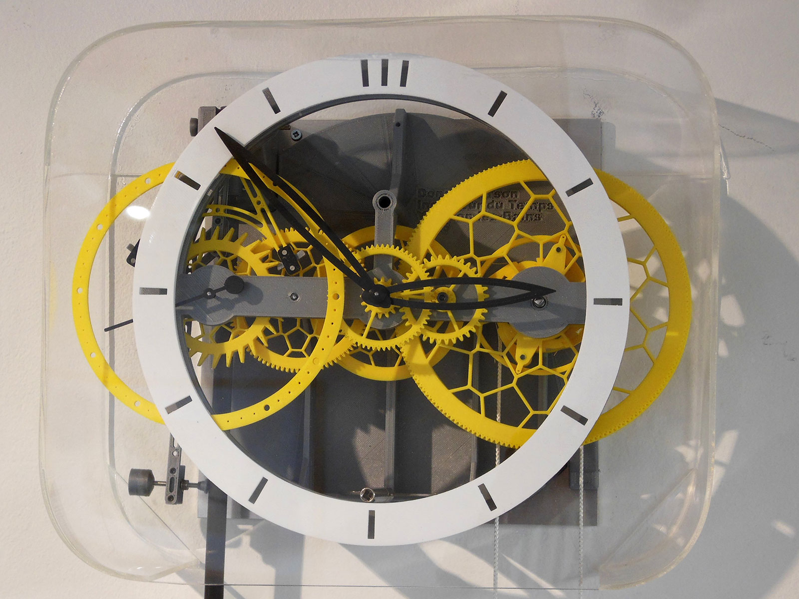 Ingénieur du Temps 3D printed pendulum clock 7