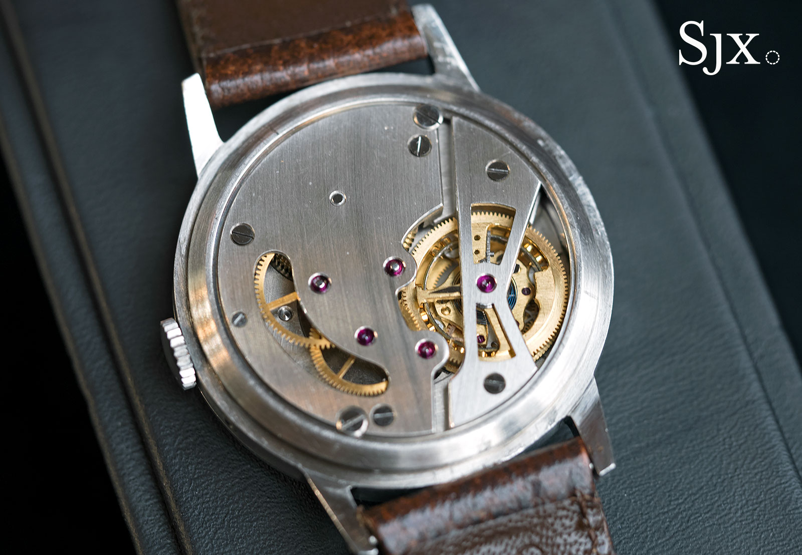Omega tourbillon wristwatch 1947 phillips 8
