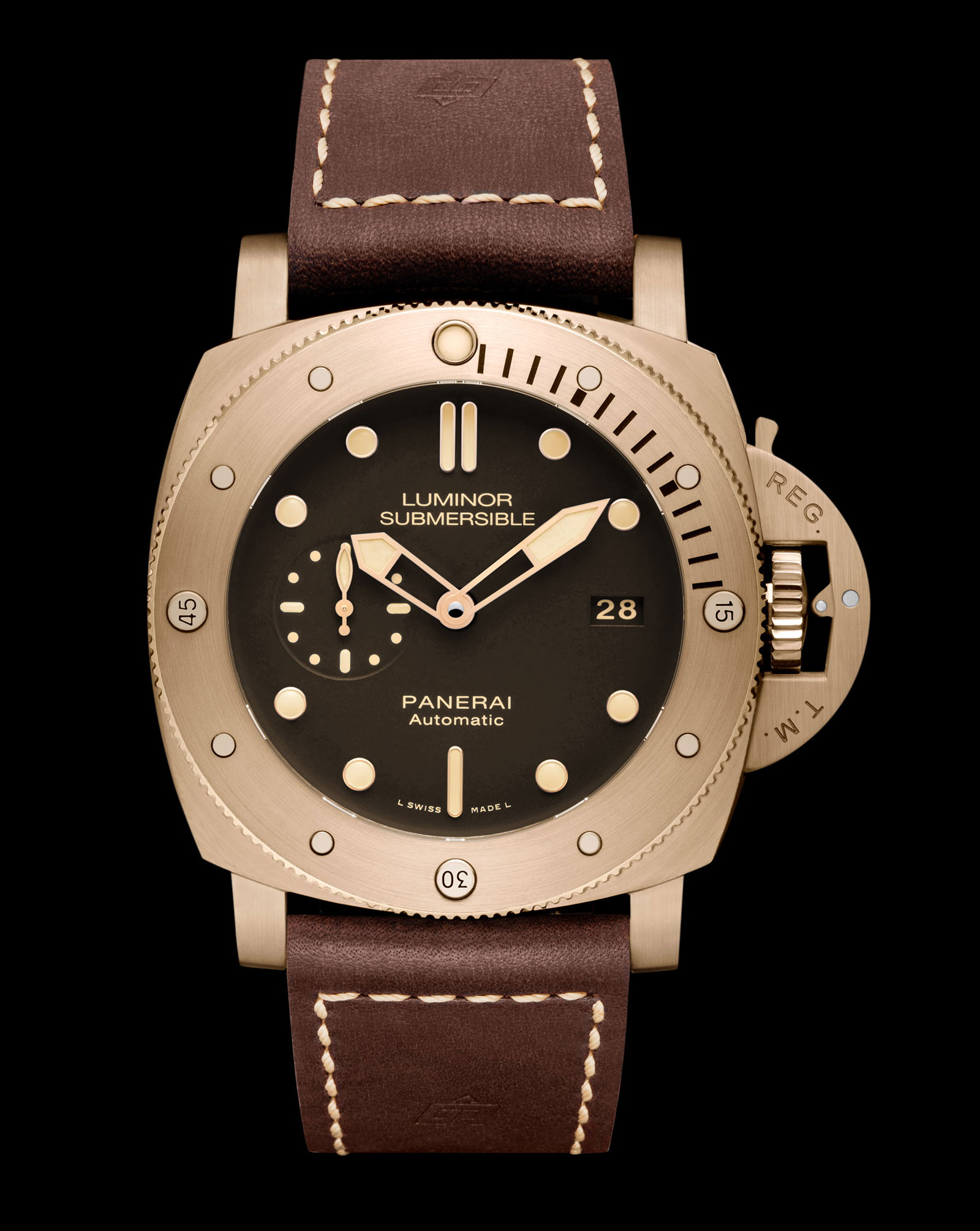 Panerai Creates Unique Luminor Bronzo PAM 907 for Charity SJX