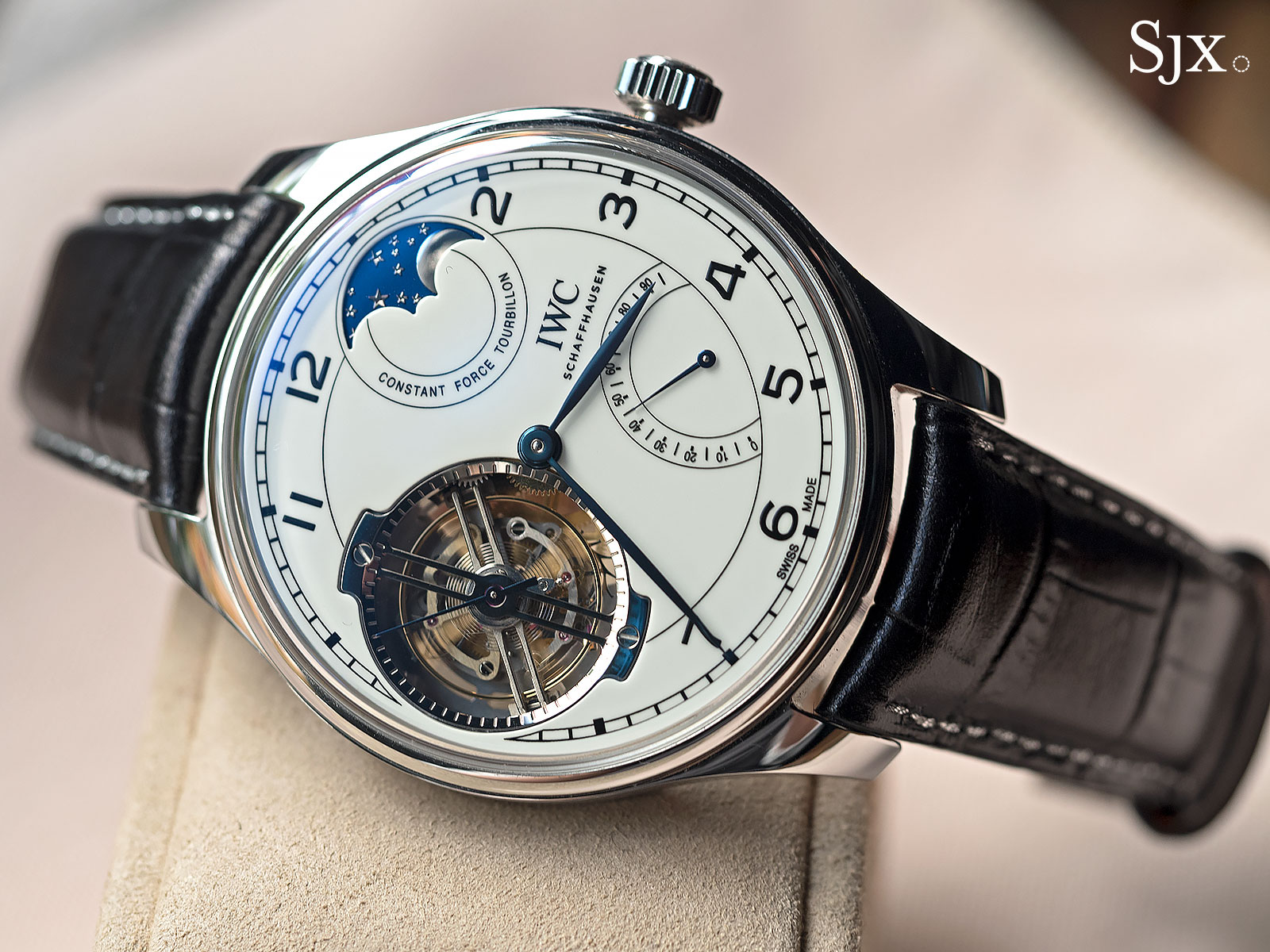 IWC Portugieser Constant-Force Tourbillon 150 Years white 1