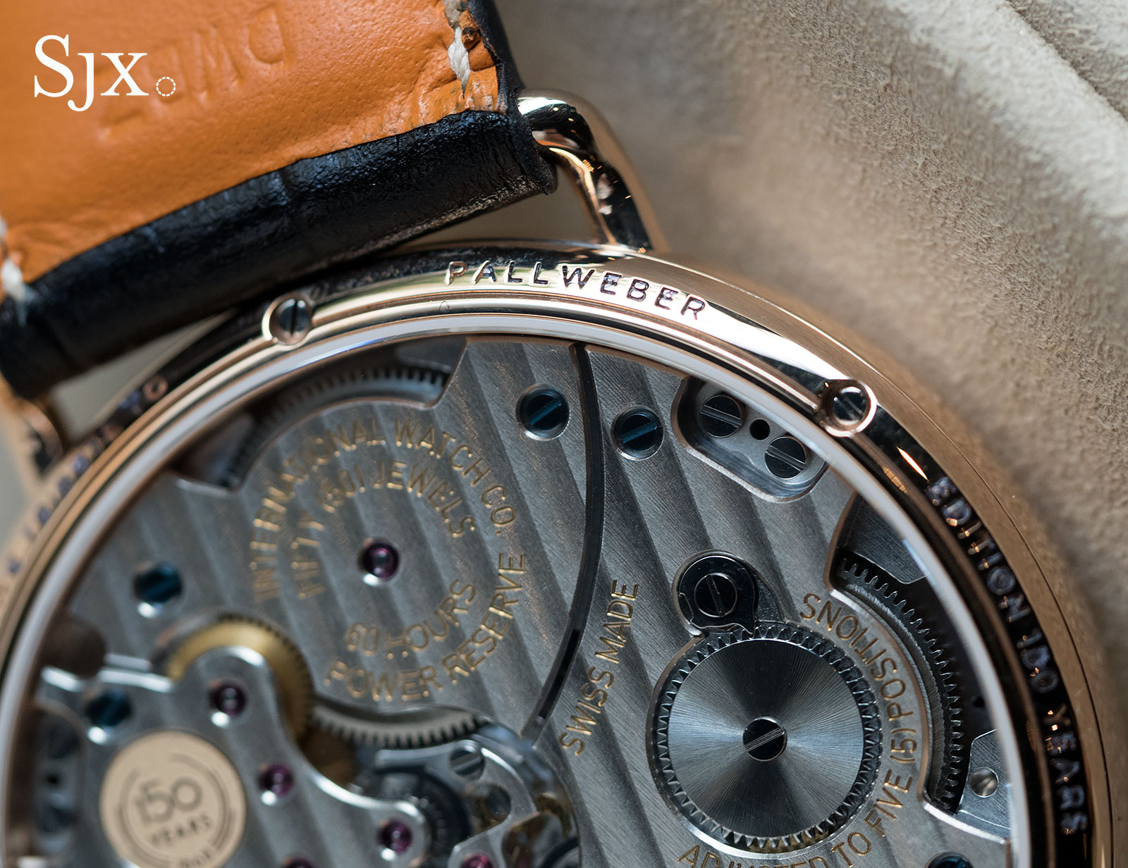 IWC Tribute to Pallweber 150 Years red gold 7