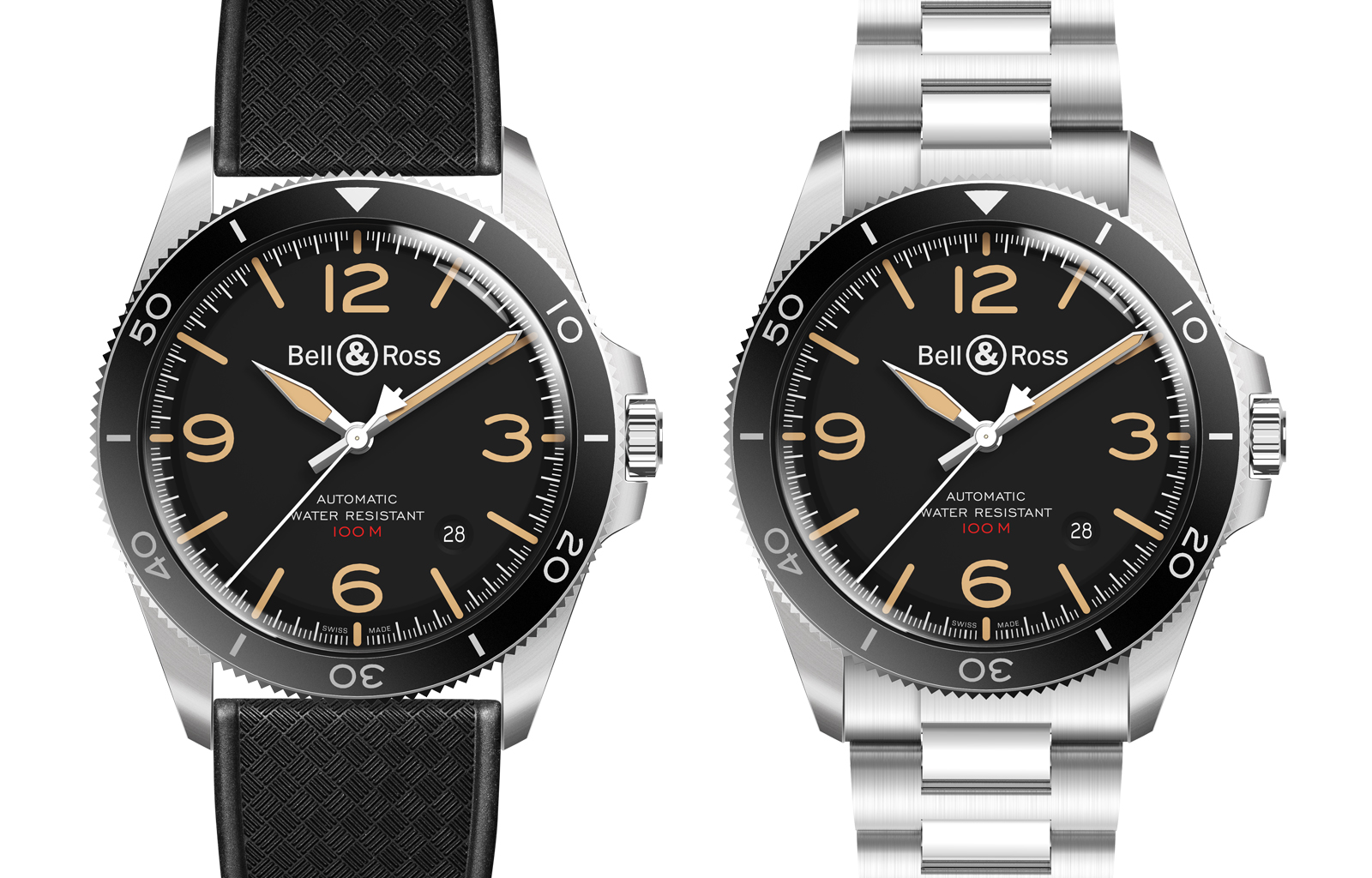 Bell Ross Introduces the Vintage BR V2 Steel Heritage SJX Watches