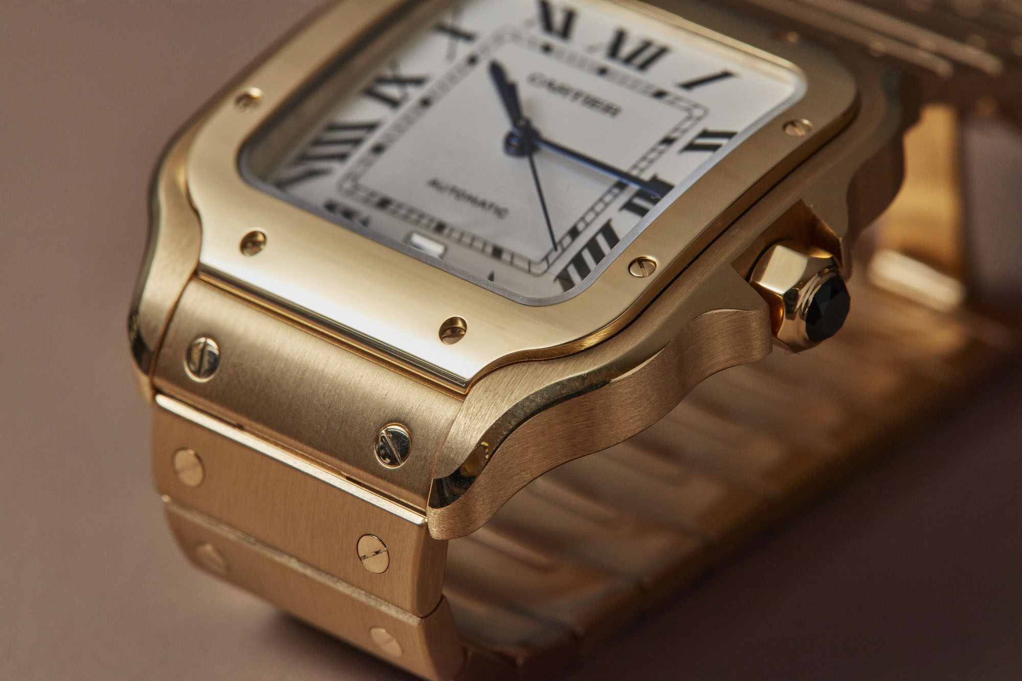 Cartier Santos gold 2018