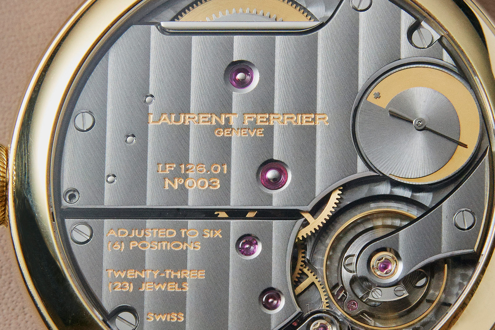 Laurent Ferrier Annual Calendar Montre Ecole 5