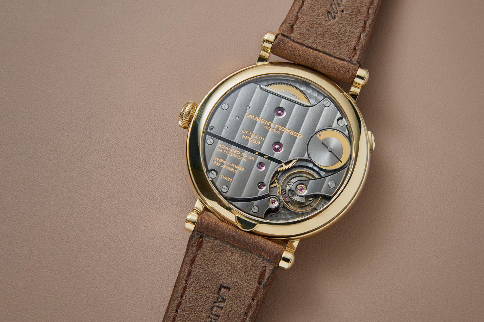 Laurent Ferrier Annual Calendar Montre Ecole 7