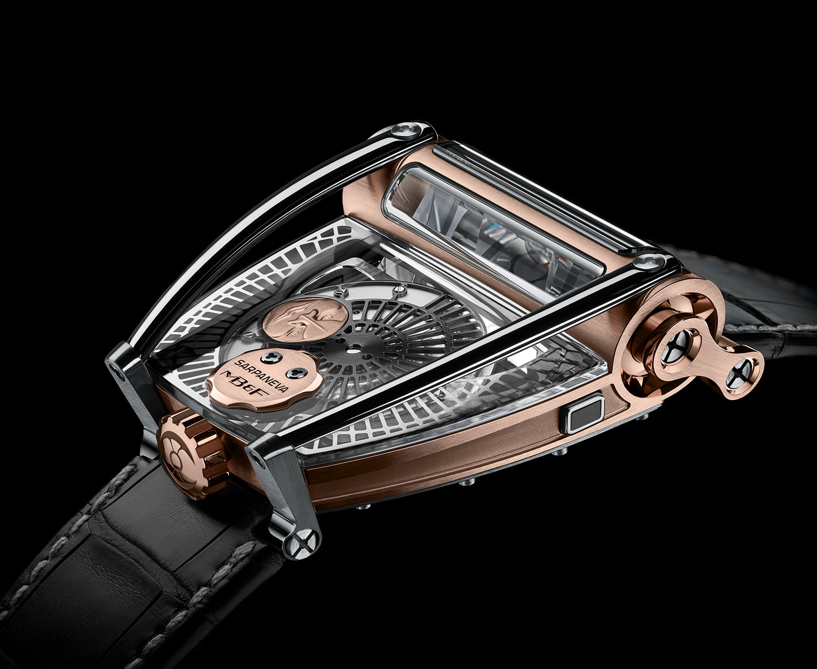 MB&F MoonMachine 2 red gold