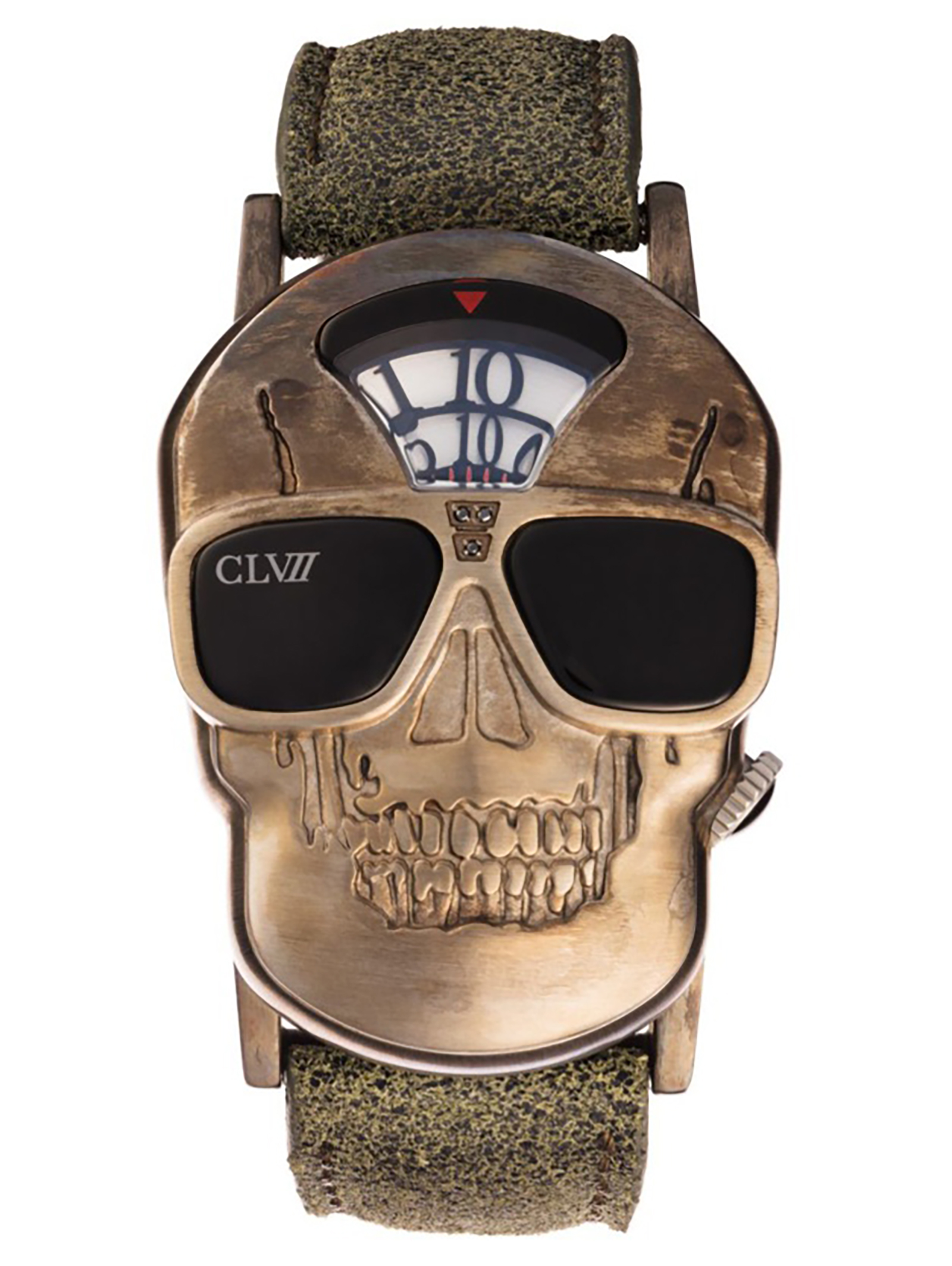 CLVII Skull watch