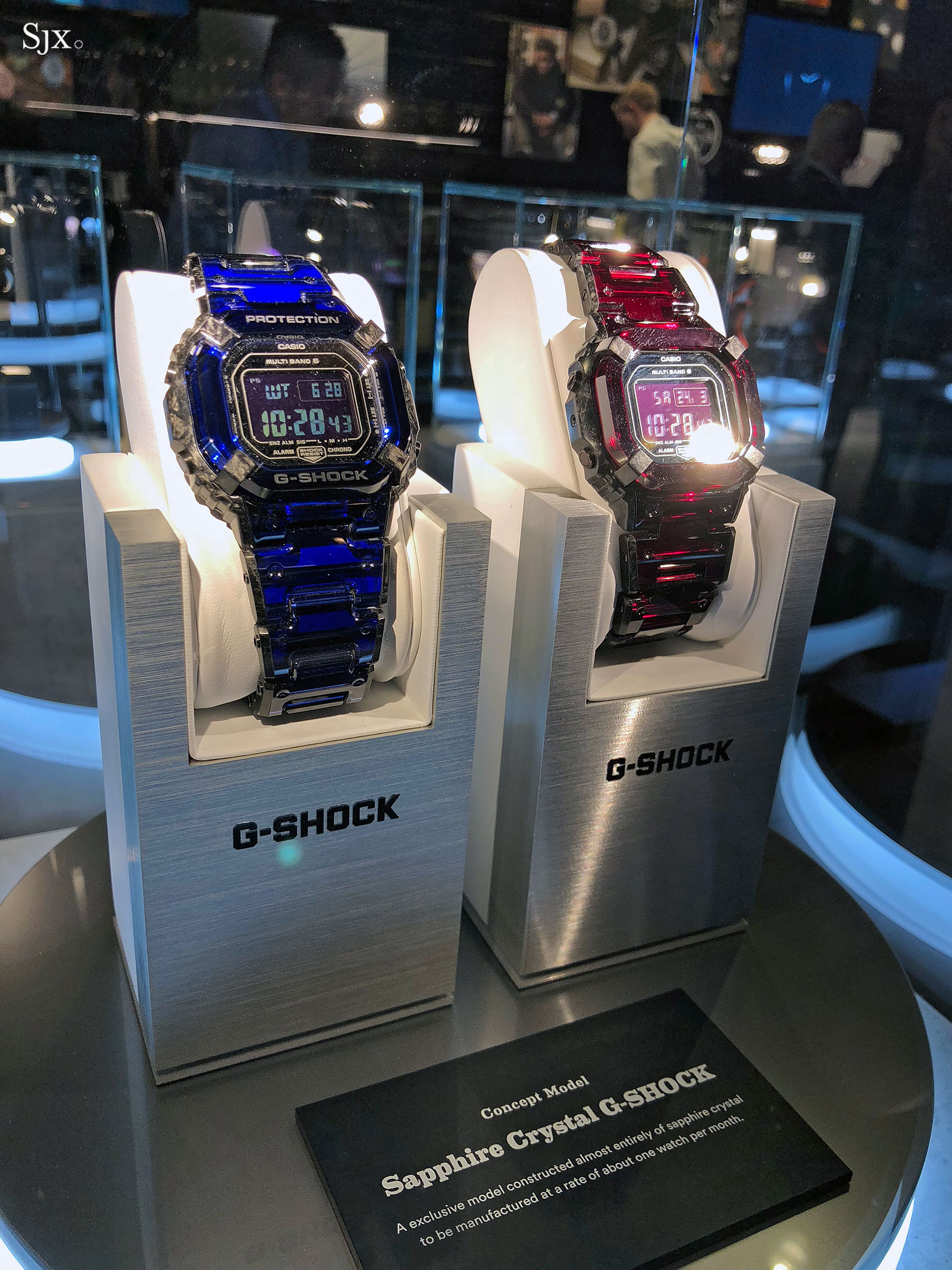 Casio G-Shock sapphire crystal case