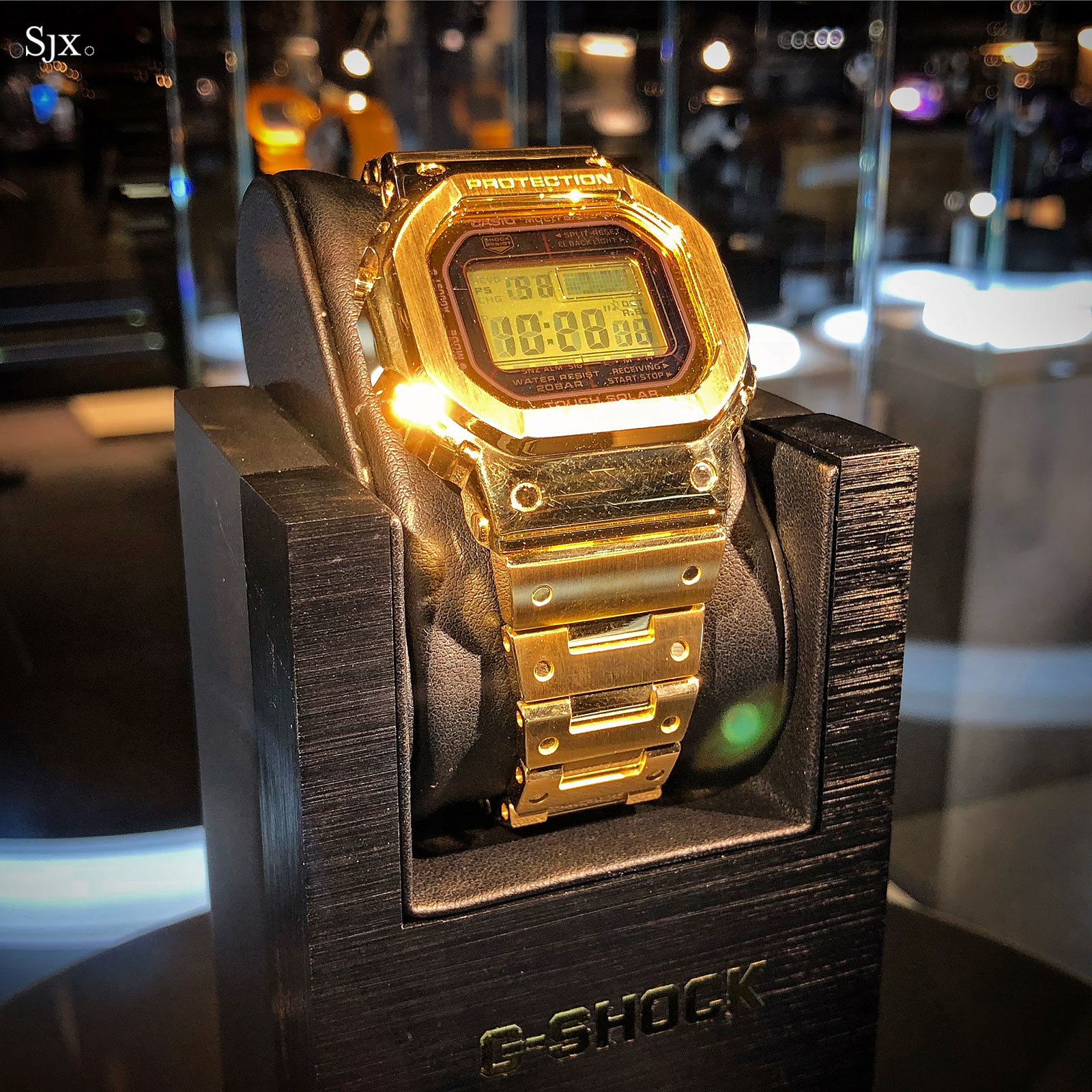 casio 18k gold